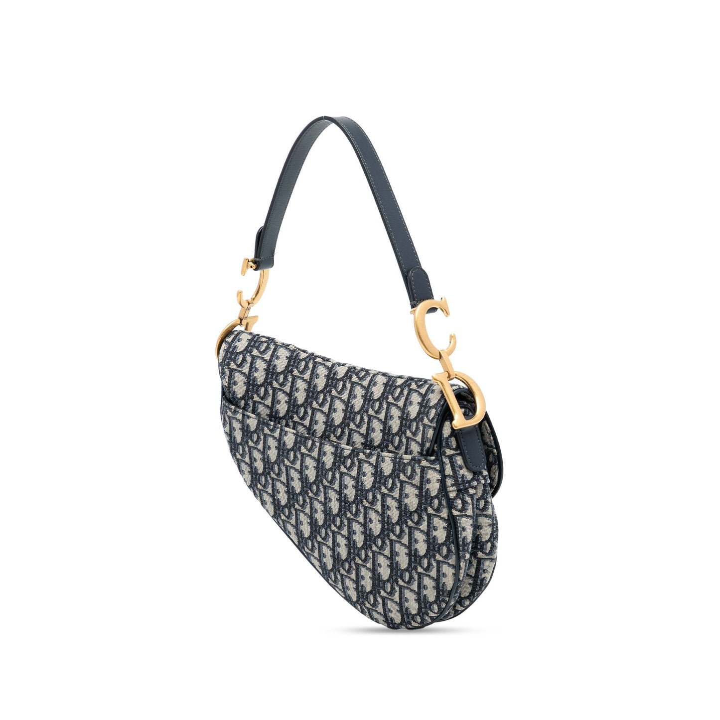 Dior Oblique Canvas Saddle Bag