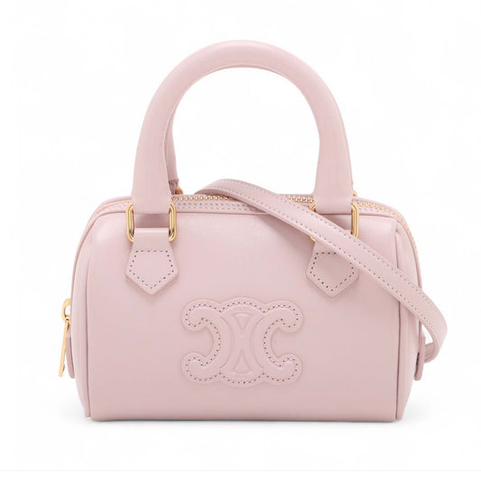 Celine Mini Calfskin Cuir Boston Satchel