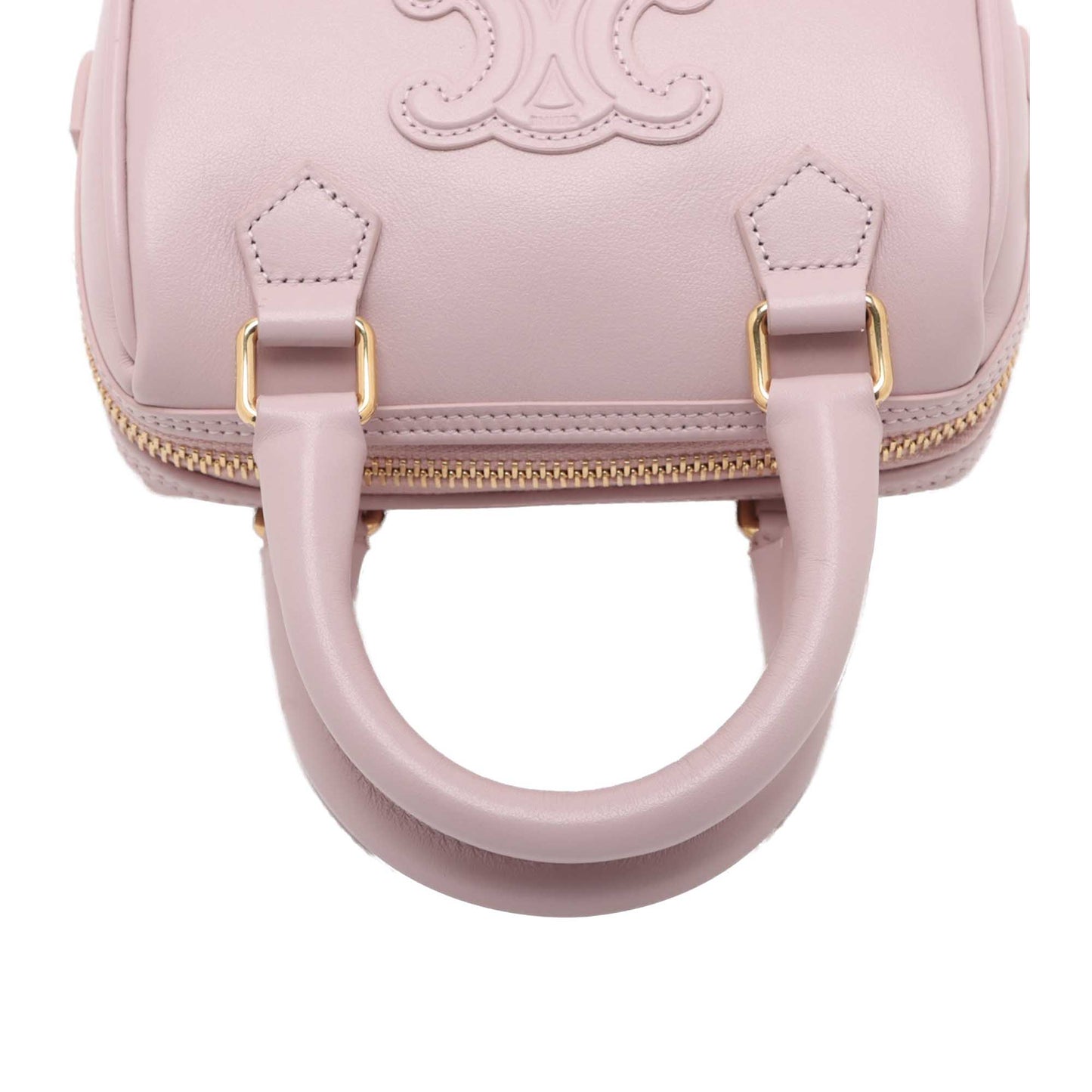 Celine Mini Calfskin Cuir Boston Satchel