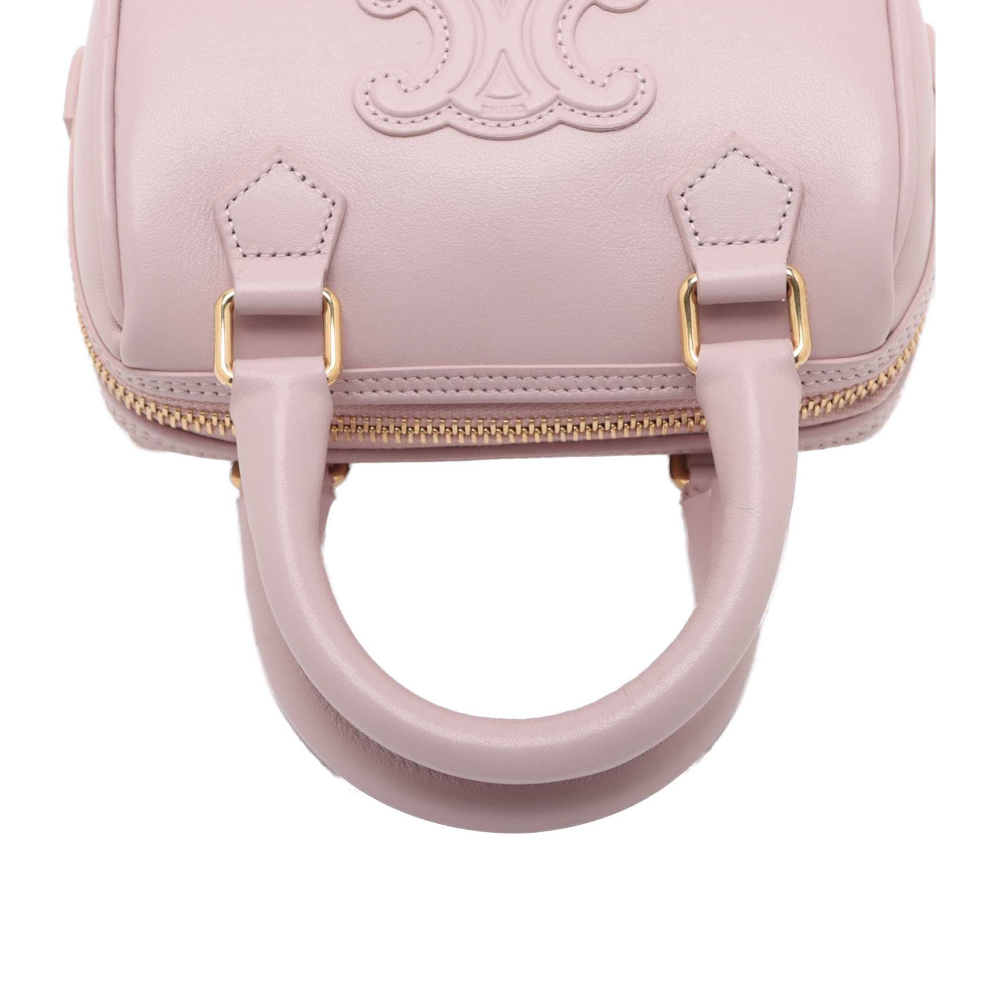 Celine Mini Calfskin Cuir Boston Satchel