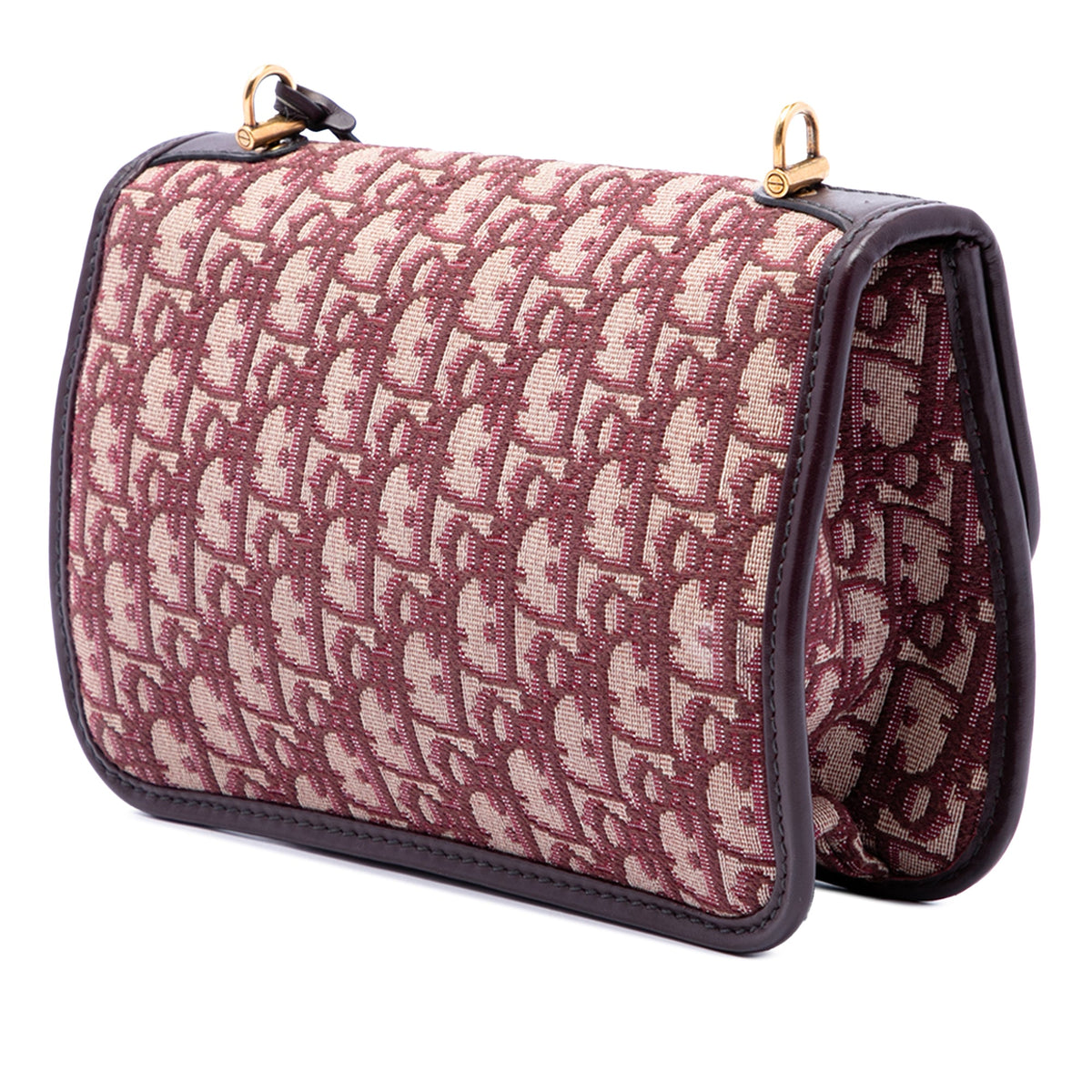 Dior Oblique Canvas DiorAddict Flap — Red