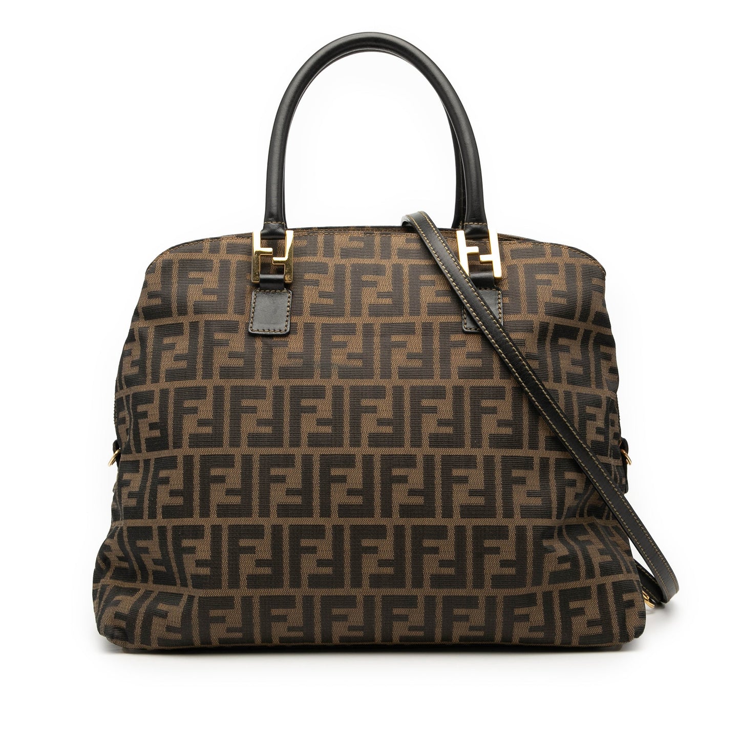Fendi Zucca Canvas Satchel