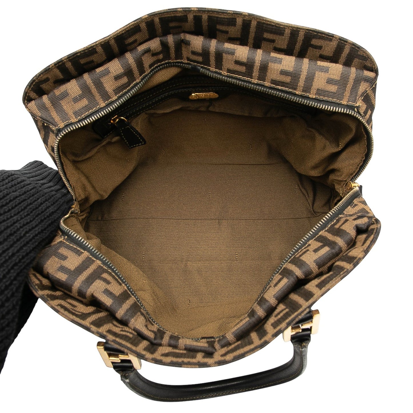 Fendi Zucca Canvas Satchel