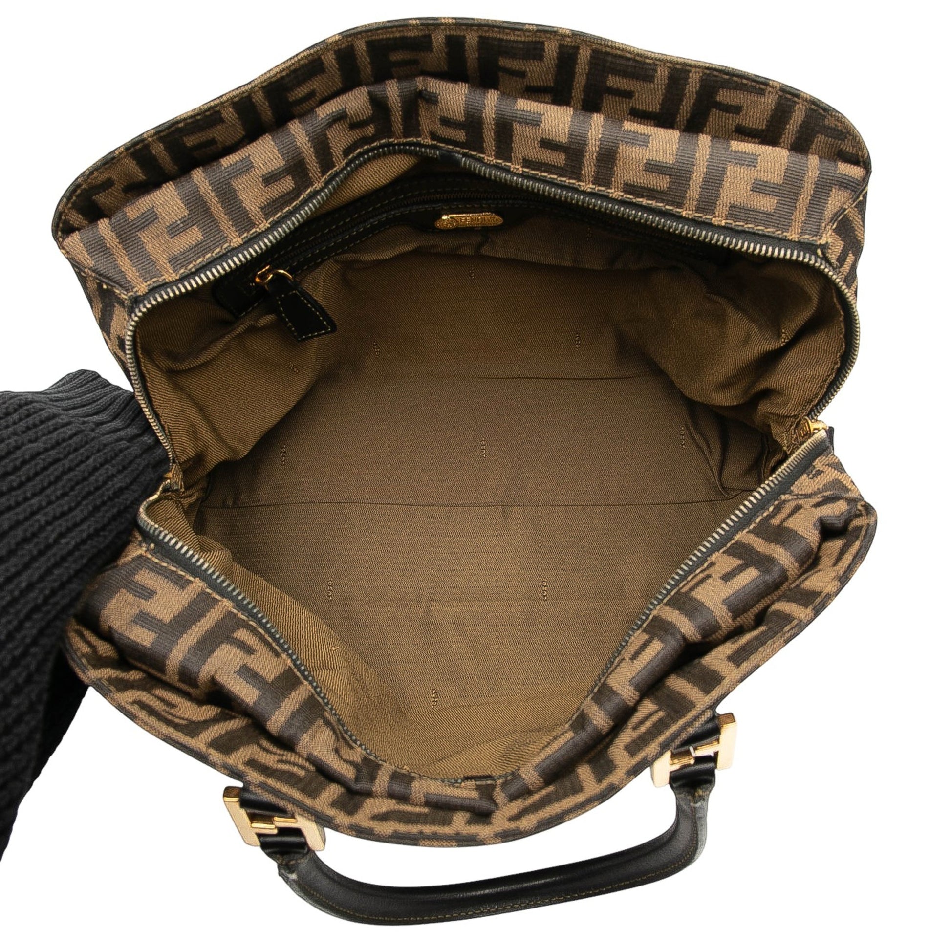 Fendi Zucca Canvas Satchel