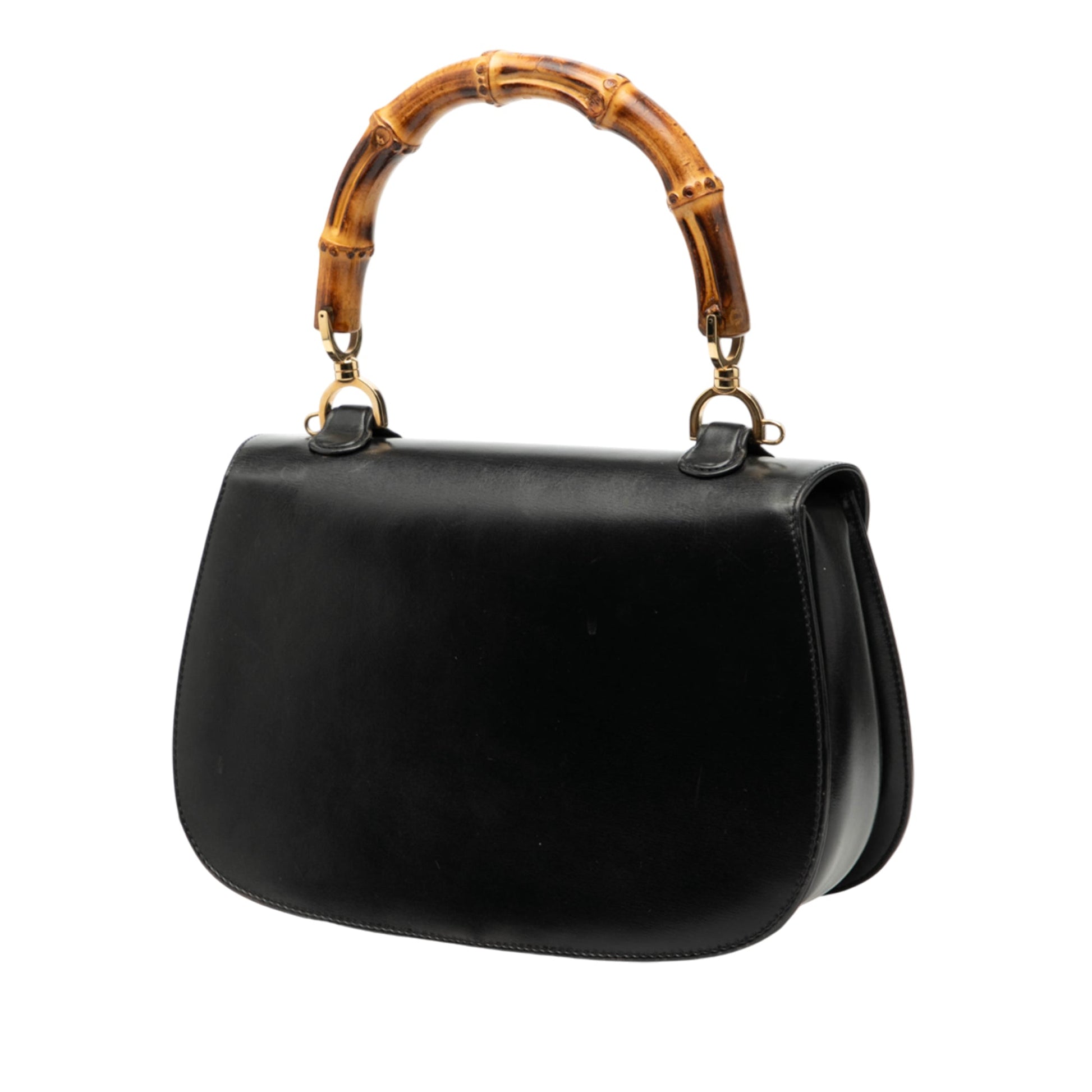 Gucci Grained Calfskin Bamboo Night