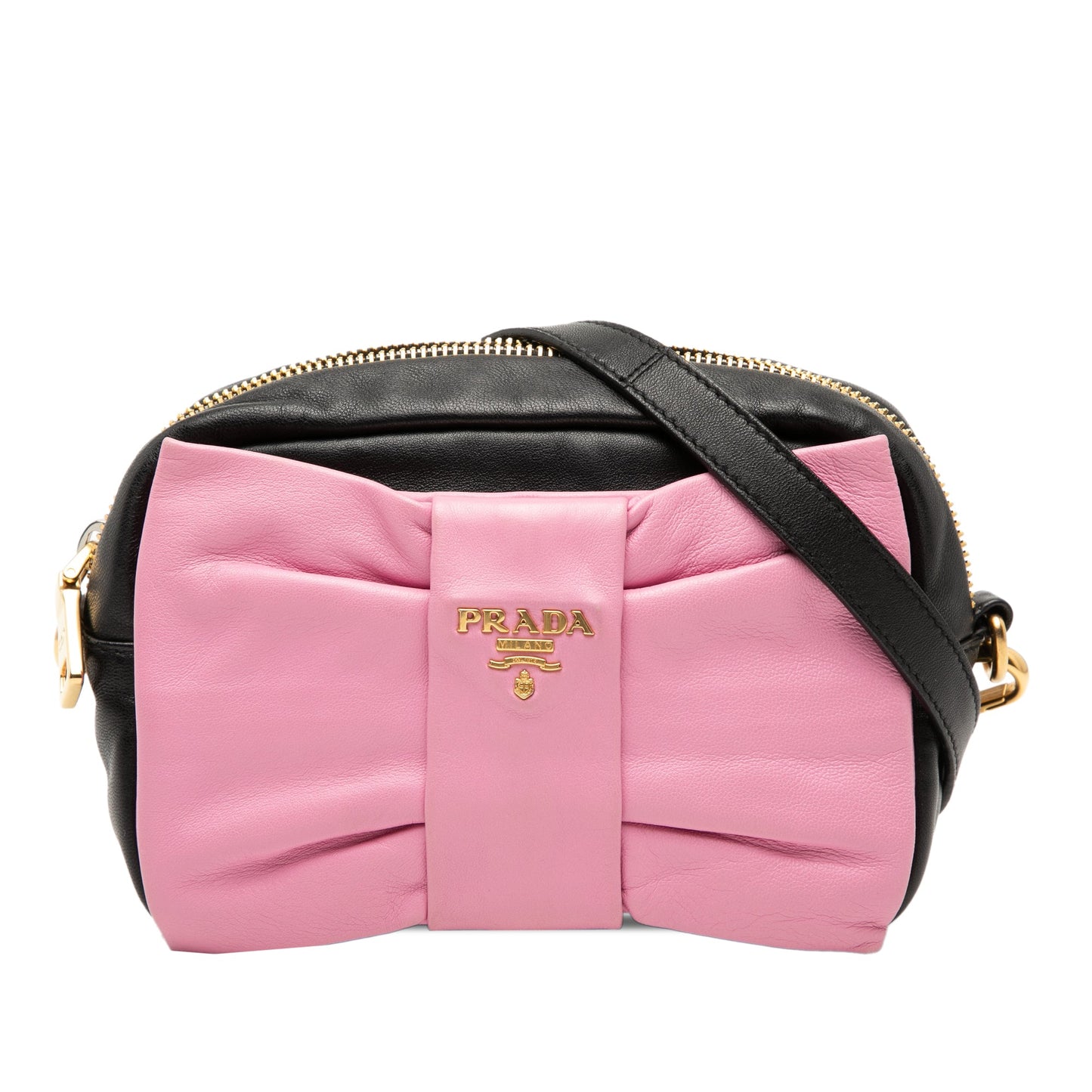 Prada Nappa Fiocco Bow Crossbody