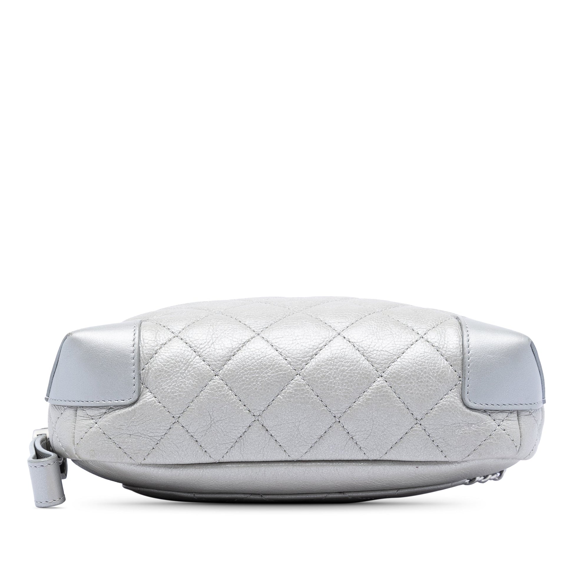 Chanel CC Quilted Metallic Calfskin Street Allure Camera Bag