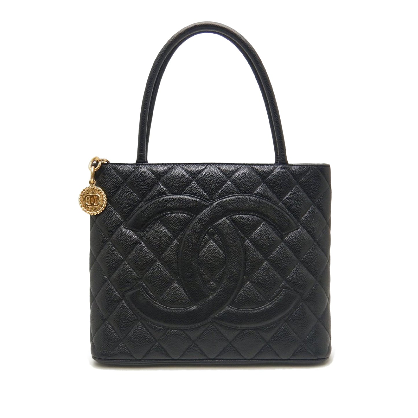 Chanel Caviar Medallion Tote