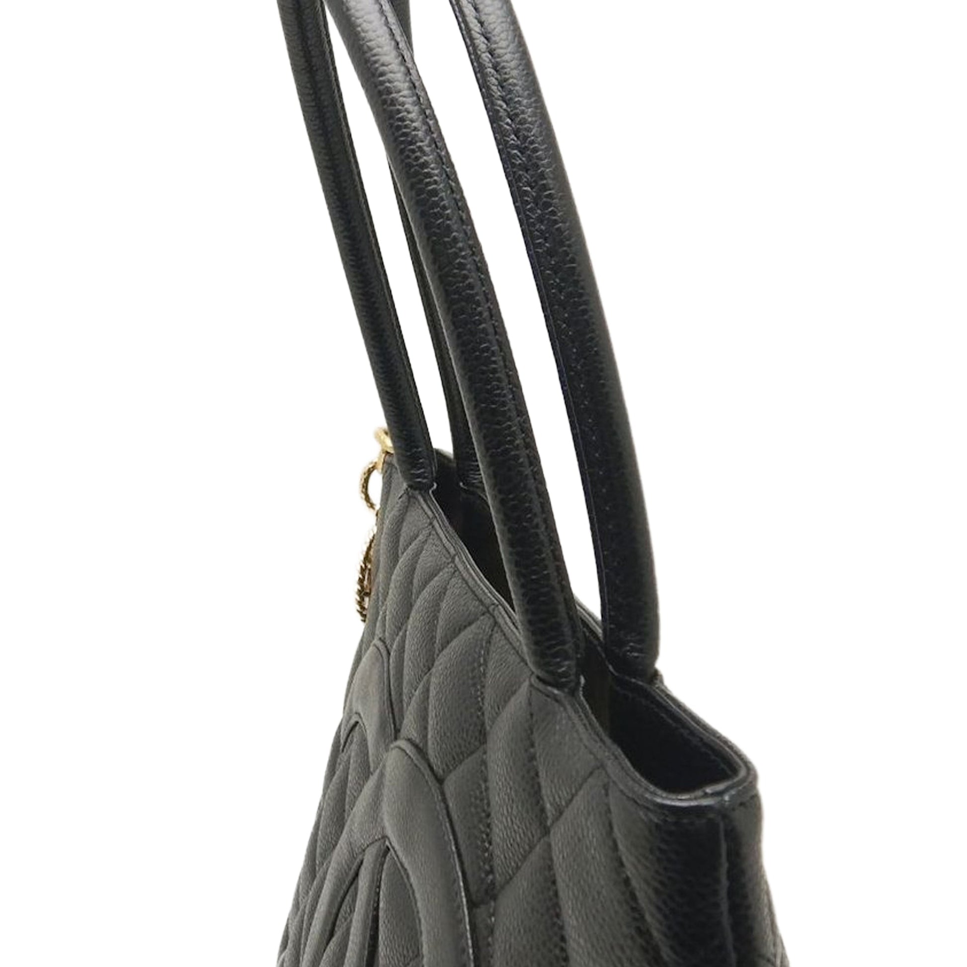 Chanel Caviar Medallion Tote