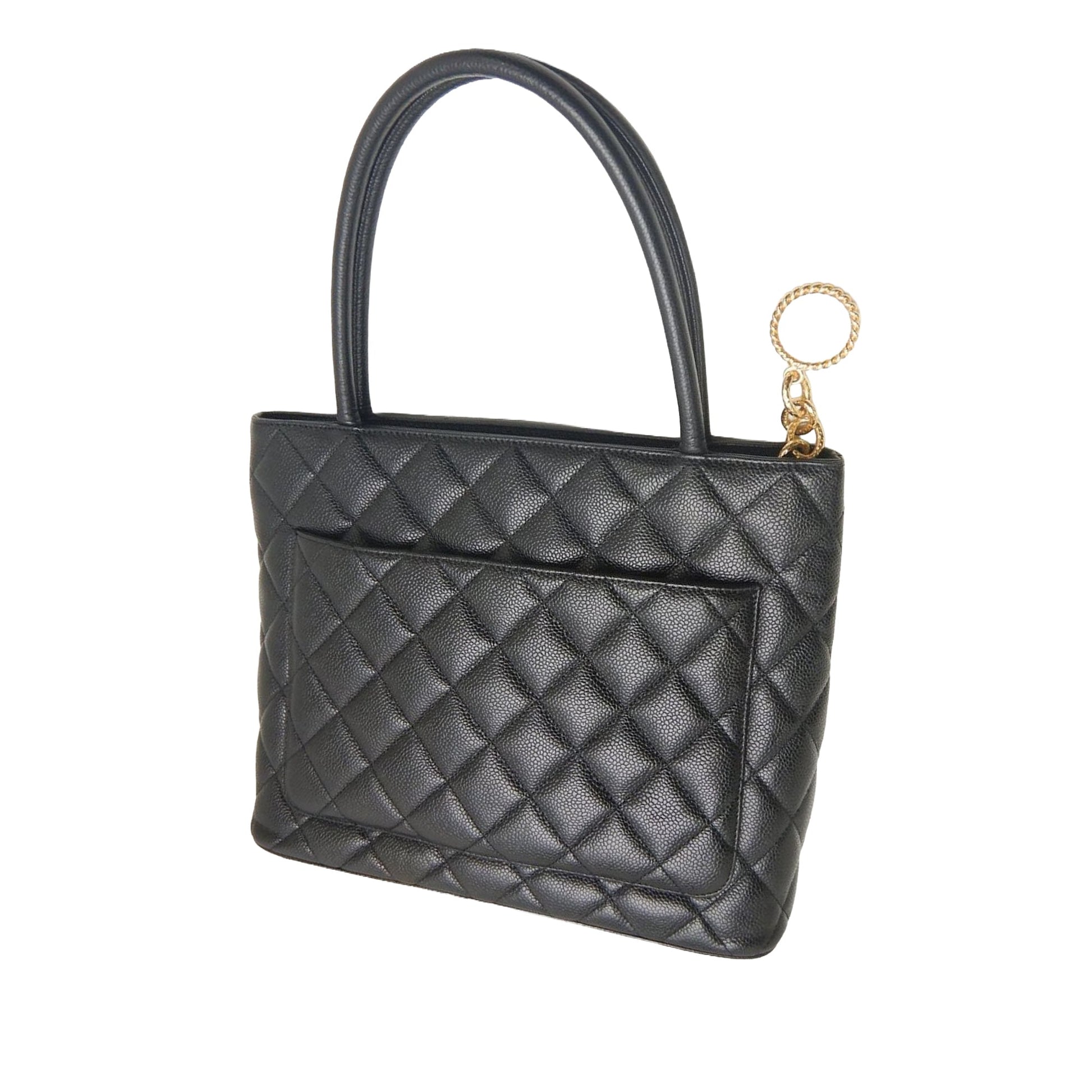 Chanel Caviar Medallion Tote