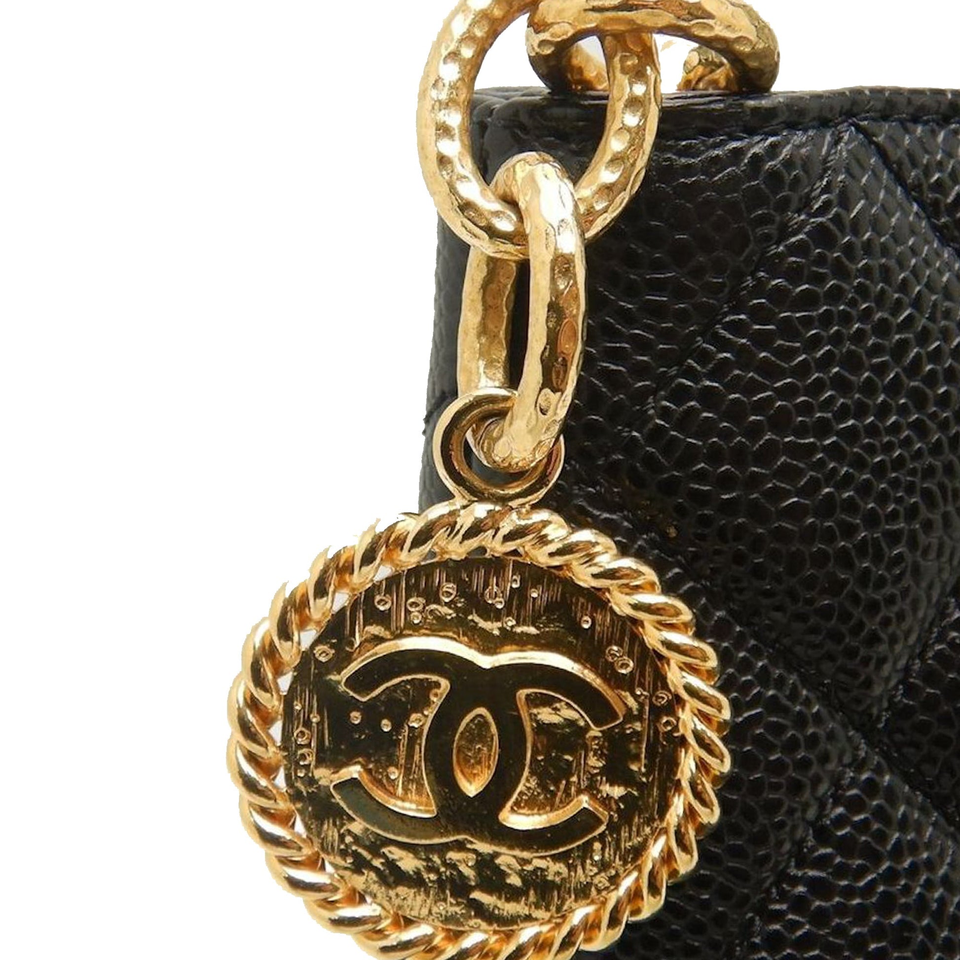 Chanel Caviar Medallion Tote