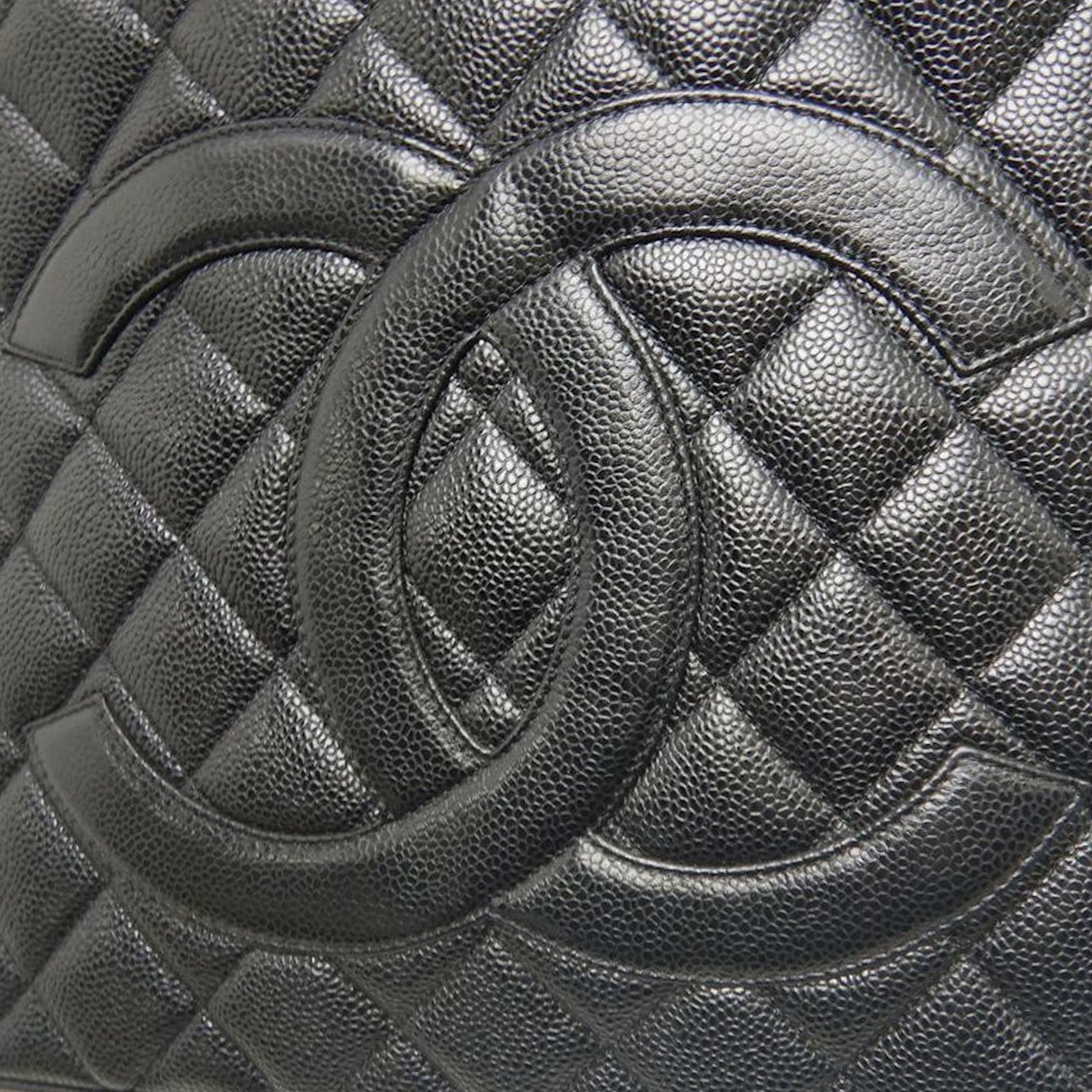 Chanel Caviar Medallion Tote