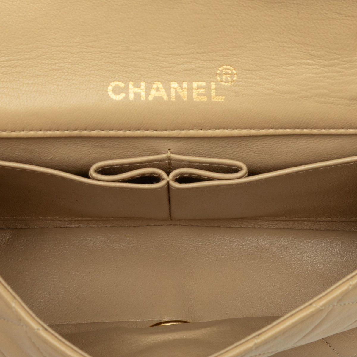 Chanel Mini Rectangular CC Quilted Lambskin Full Single Flap