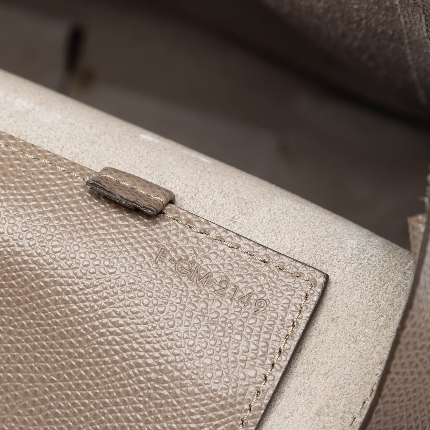 Celine Small Grained Calfskin Vertical Cabas Satchel