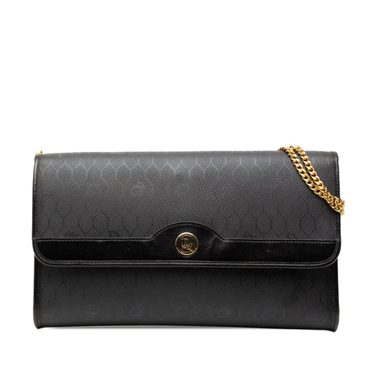 Dior Honeycomb Coated Canvas Chain Crossbody