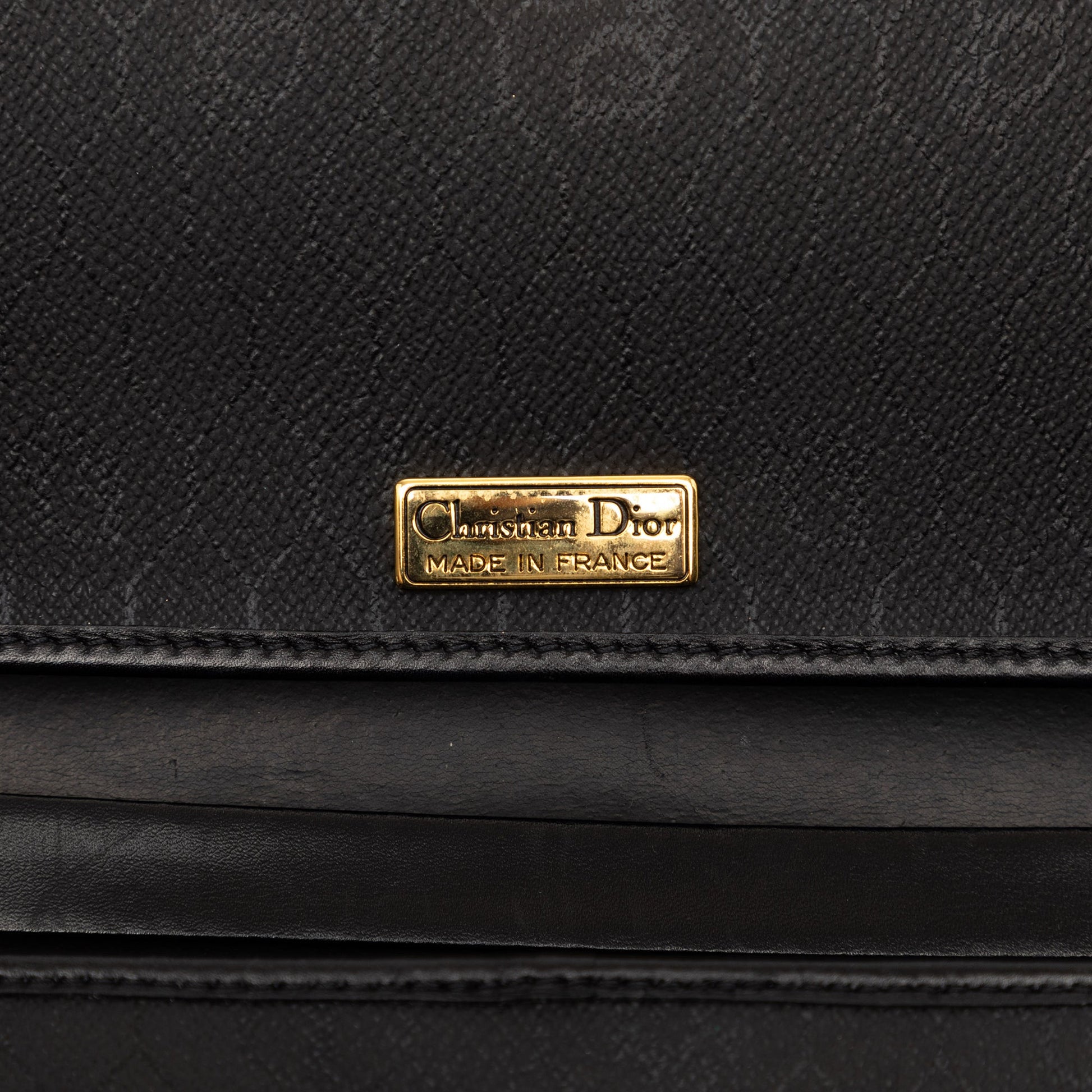 Dior Honeycomb Coated Canvas Chain Crossbody