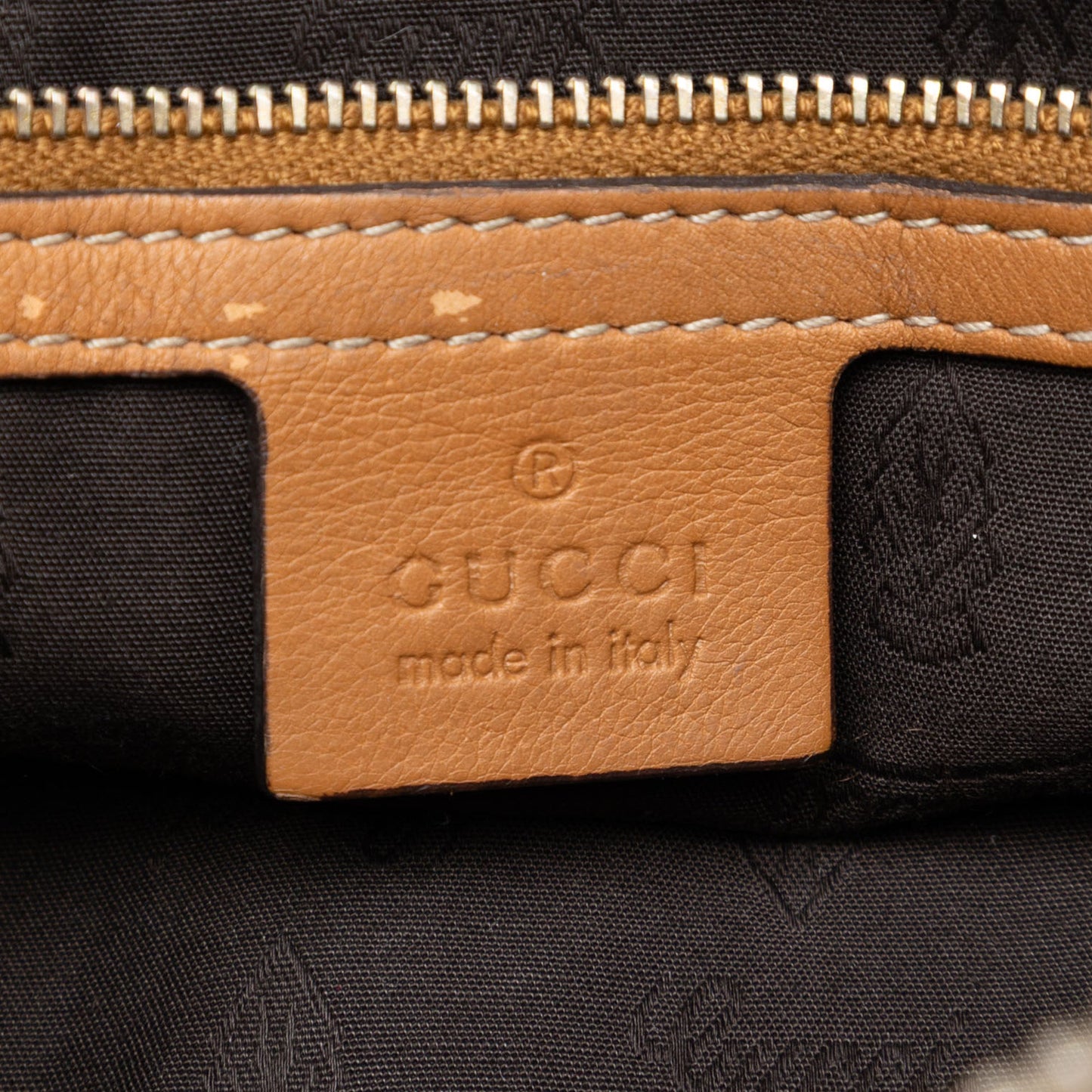 Medium Guccissima Charm Dome Satchel
