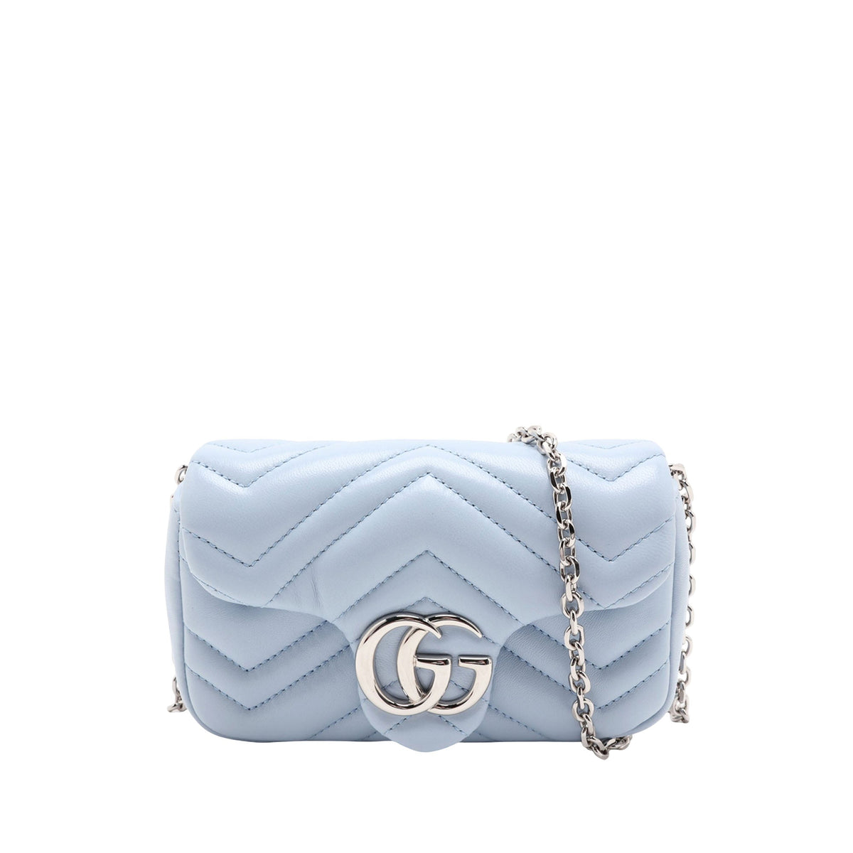Gucci Mini GG Marmont Matelasse Calfskin Crossbody