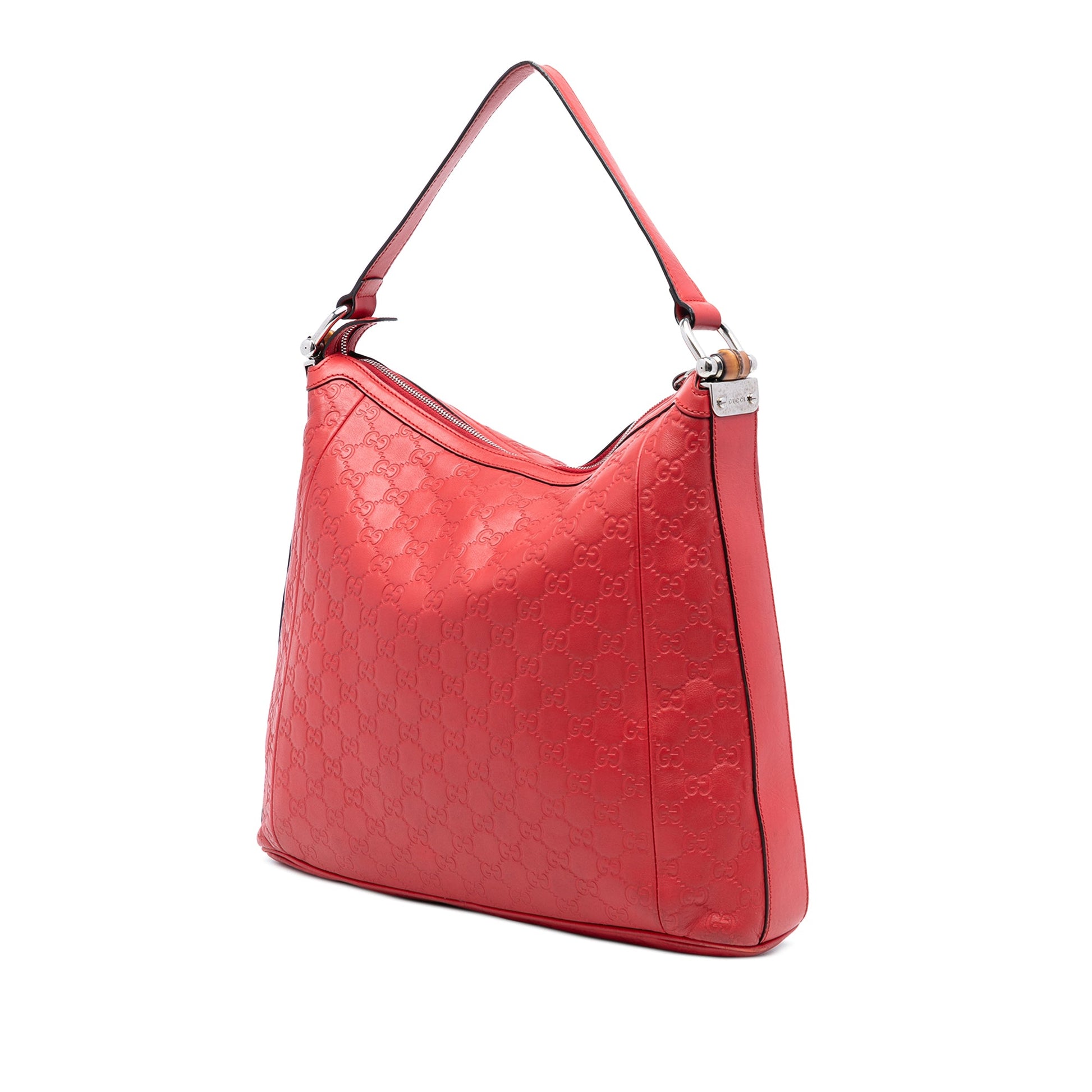 Gucci Guccissima Bamboo D Ring Hobo