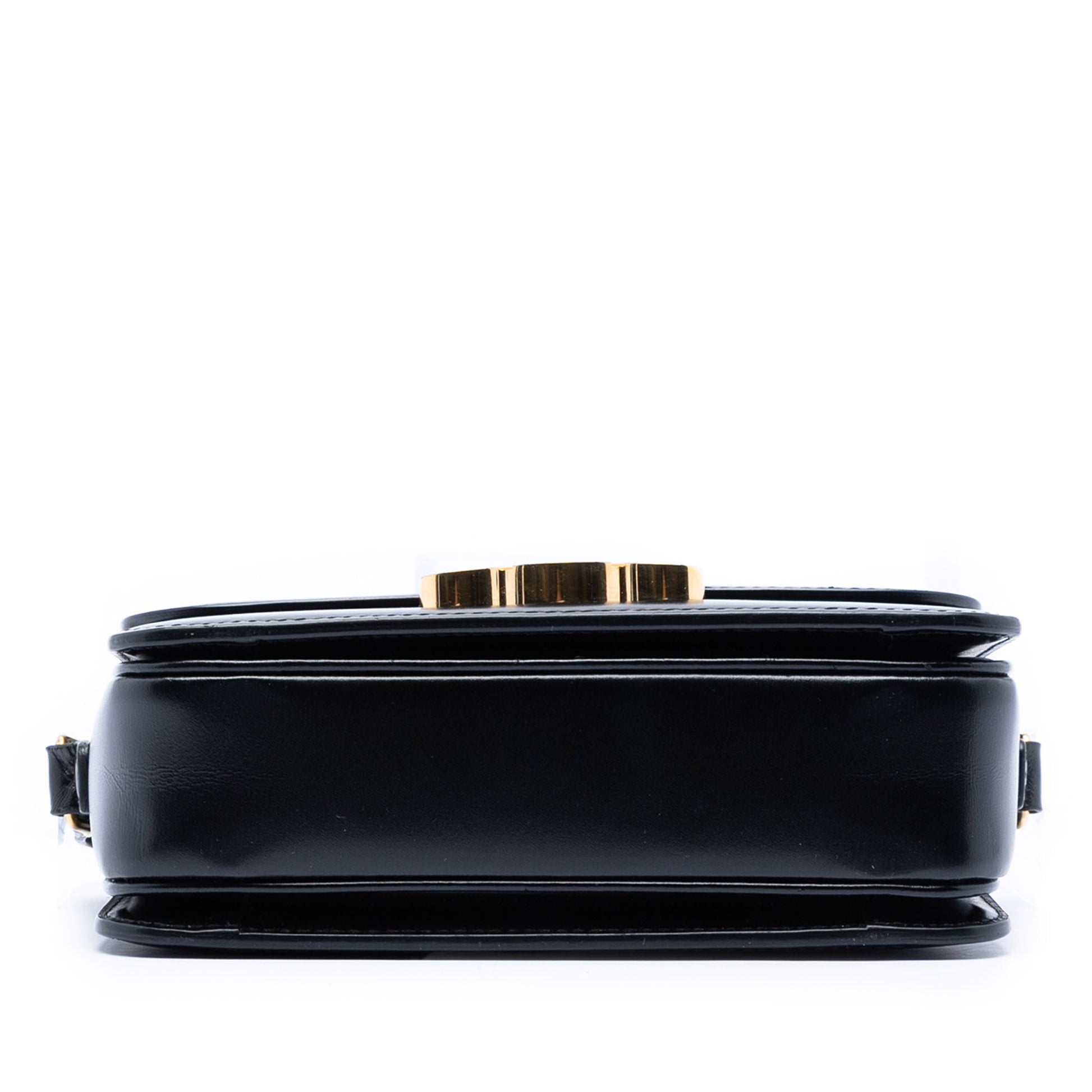 Celine Teen Shiny Calfskin Triomphe Crossbody