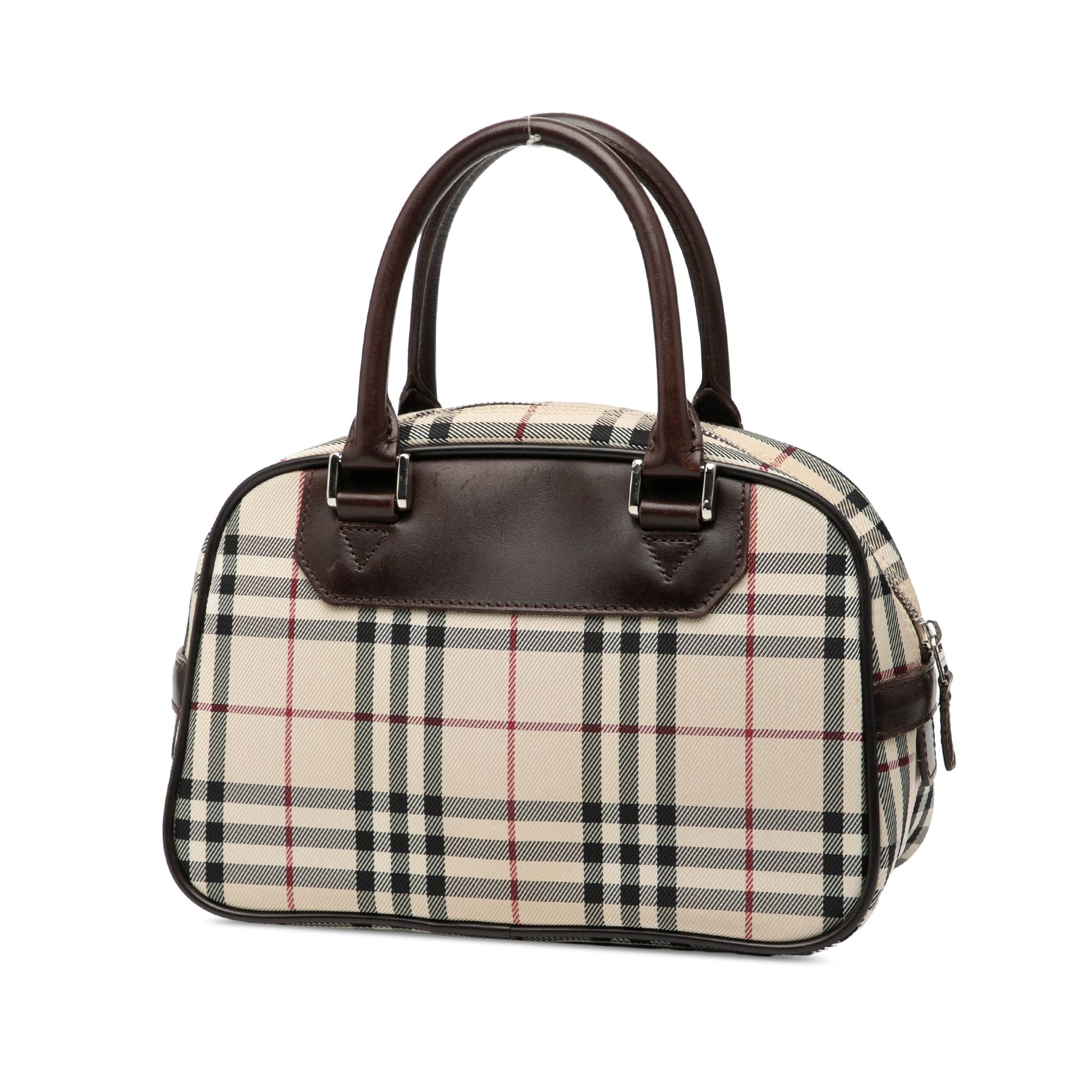Burberry House Check Canvas Handbag