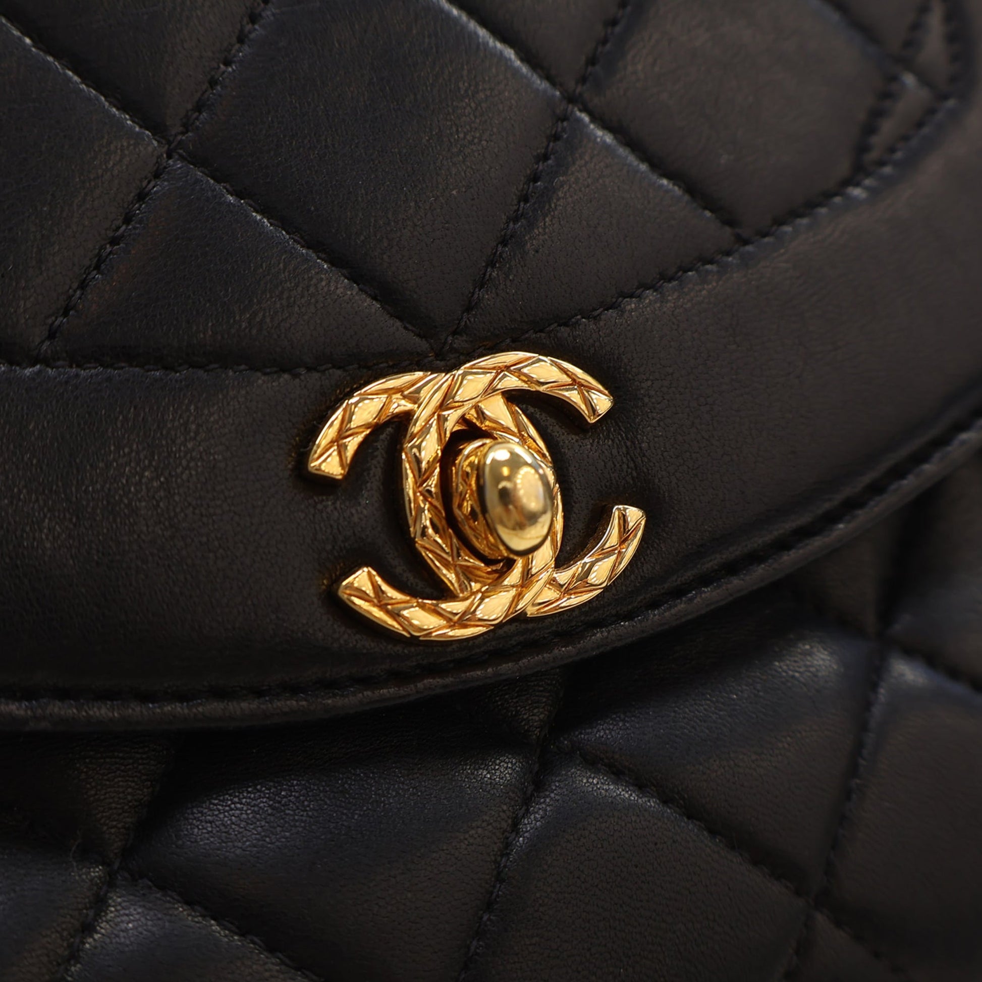 Chanel Small Quilted Lambskin Diana Tassel Camera Bag