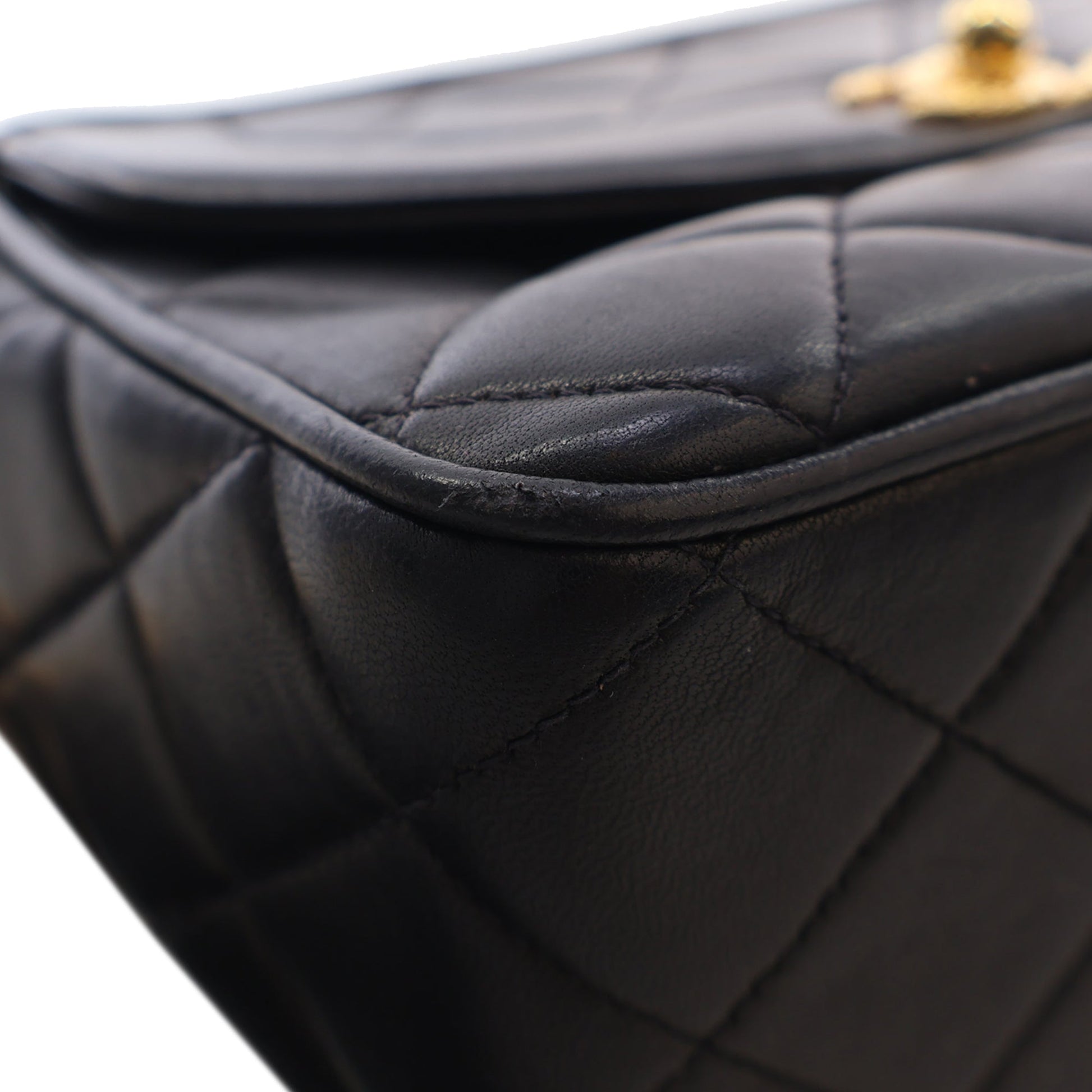 Chanel Small Quilted Lambskin Diana Tassel Camera Bag