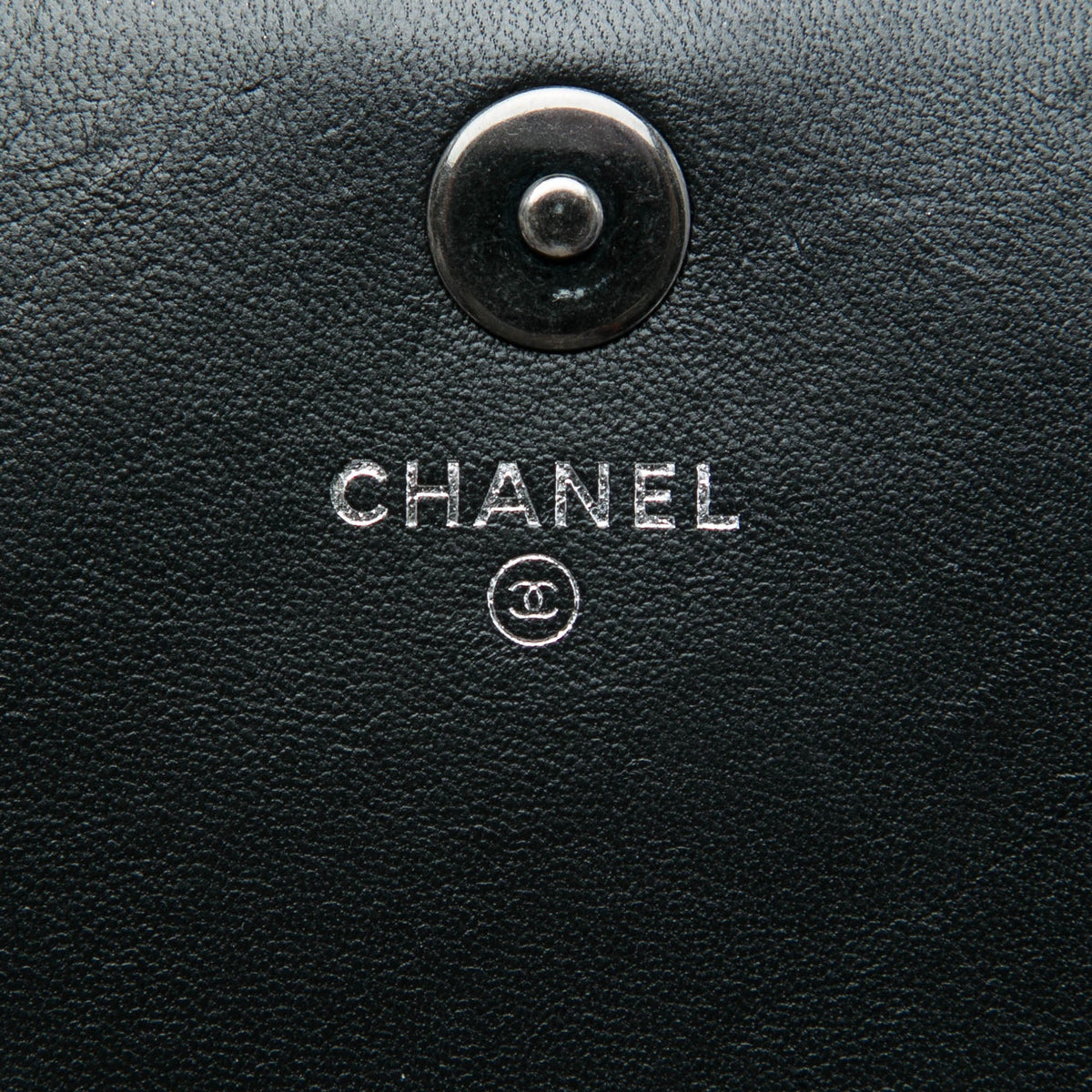 Chanel Quilted Lambskin Boy Wallet On Chain