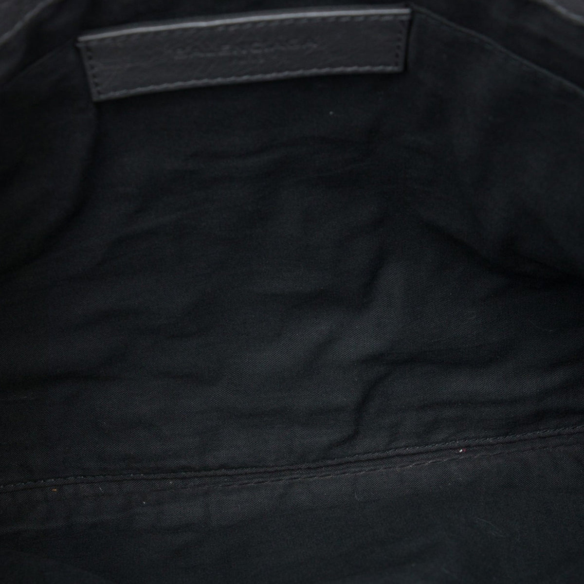 Balenciaga Lambskin Motocross Classic Clip Clutch L