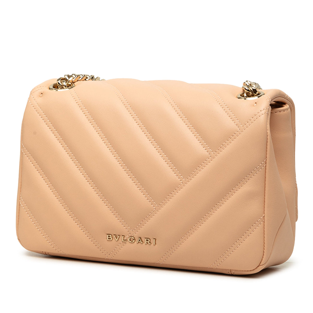 Bvlgari Small Leather Serpenti Cabochon Crossbody