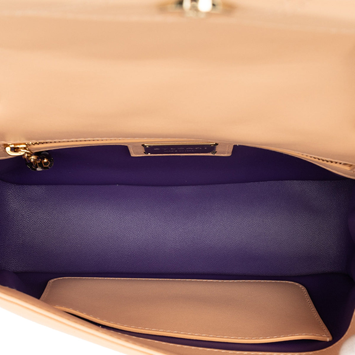 Bvlgari Small Leather Serpenti Cabochon Crossbody