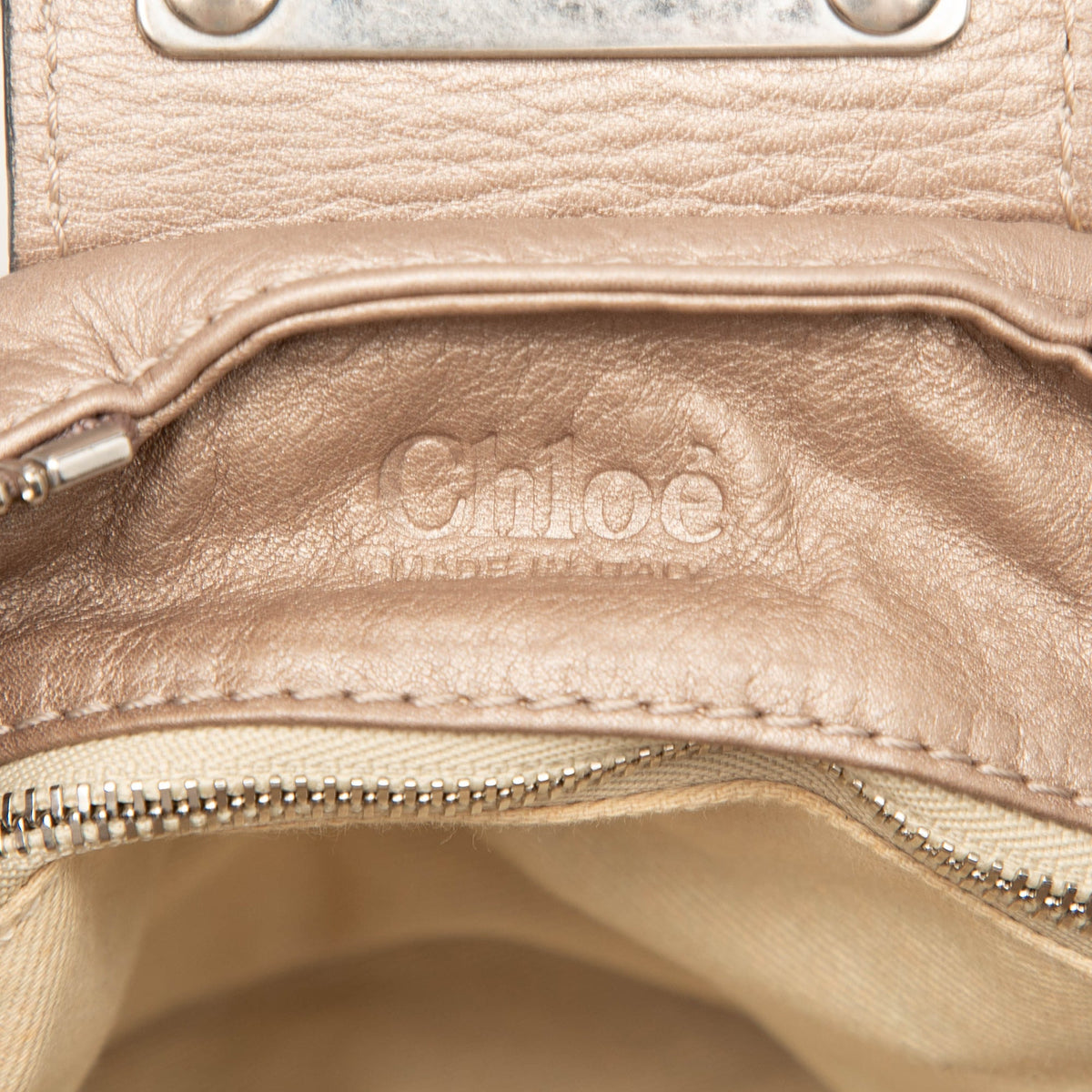 Chloé Medium Leather Paddington Handbag