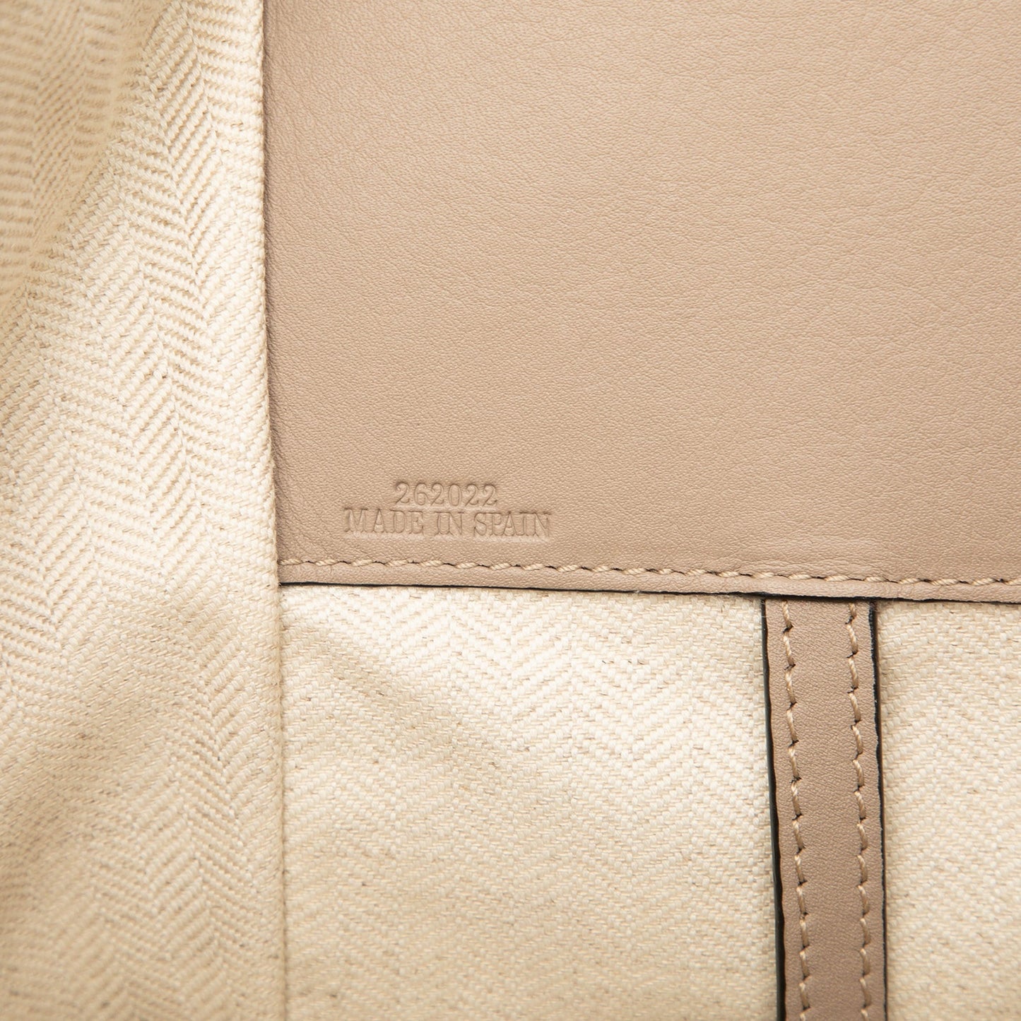 LOEWE Small Tricolor Soft Grained Calfskin Hammock Bag