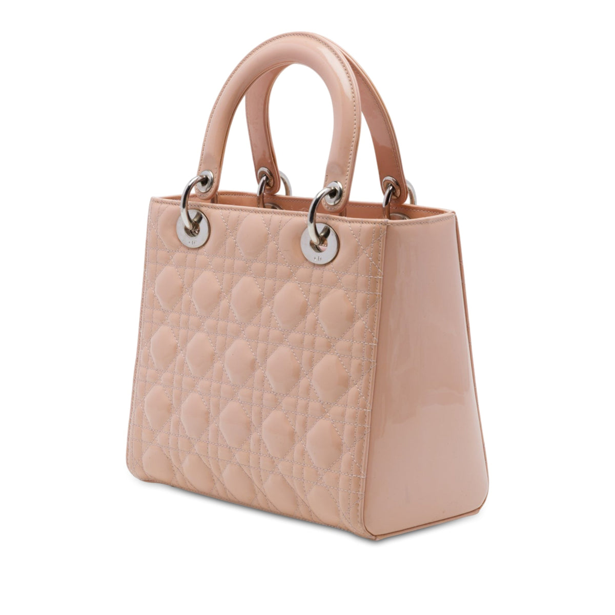 Dior Medium Patent Cannage Lady Dior