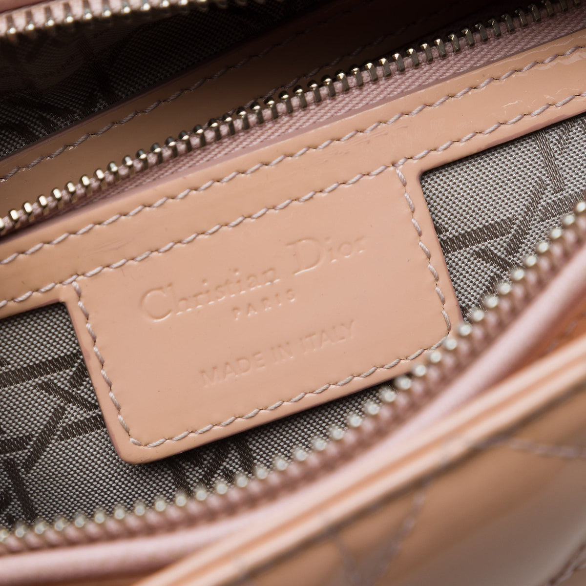 Dior Medium Patent Cannage Lady Dior