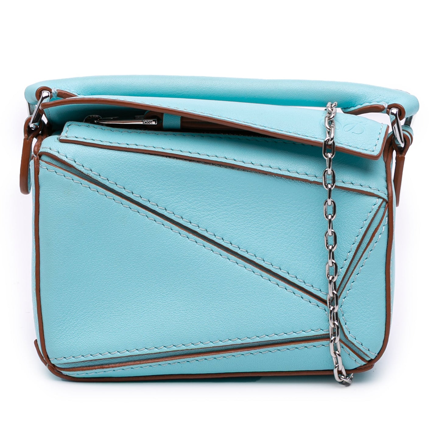LOEWE Nano Calfskin Puzzle Satchel