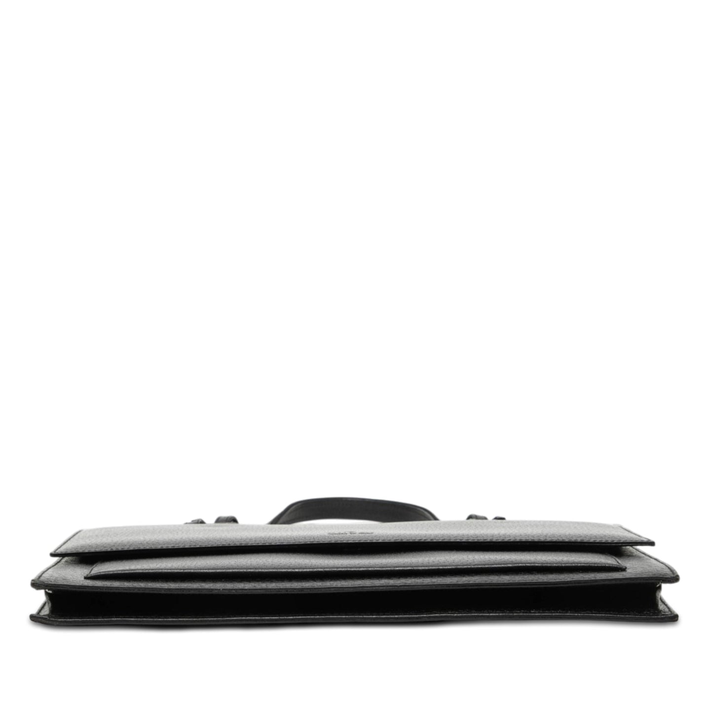 Gucci Grained Calfskin Top Handle Bag