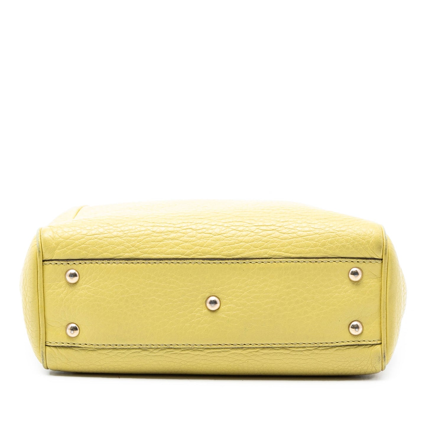 Gucci Mini Calfskin Bamboo Shopper Satchel