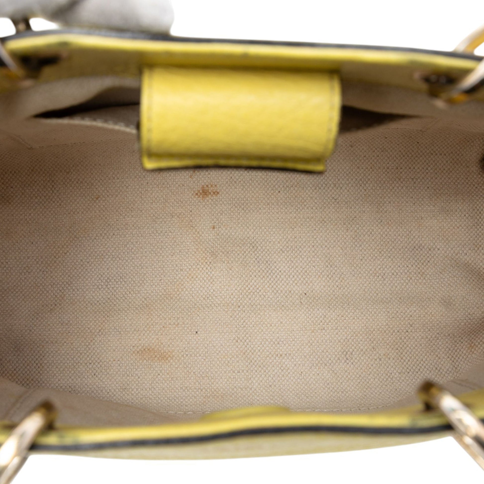 Gucci Mini Calfskin Bamboo Shopper Satchel