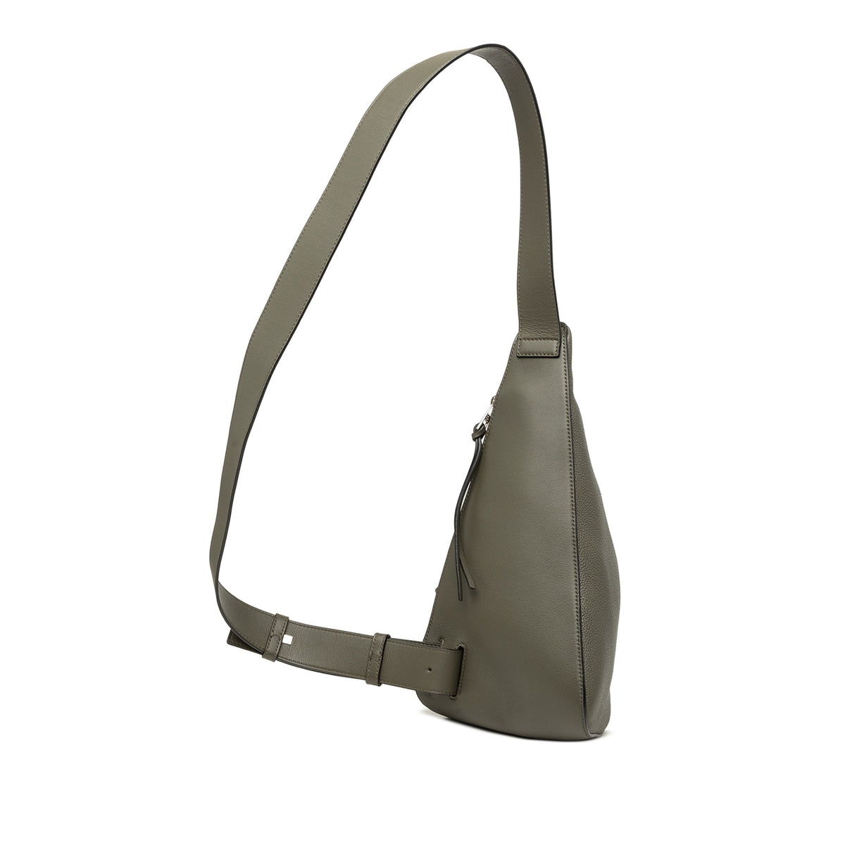 LOEWE Leather Anton Sling Backpack — Brown