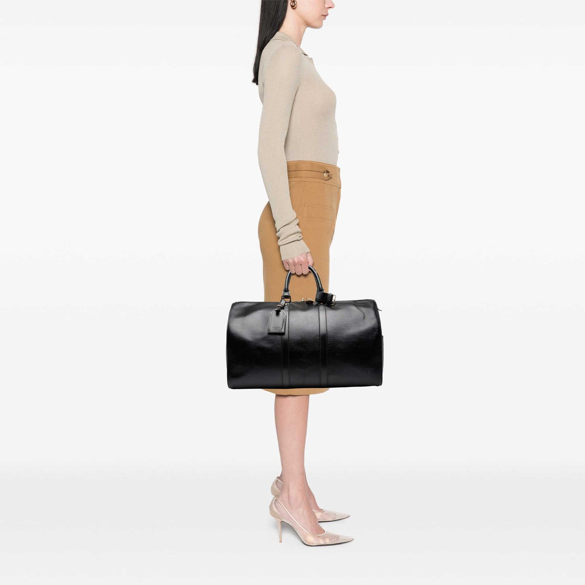 Louis Vuitton Epi Keepall 45 — Black