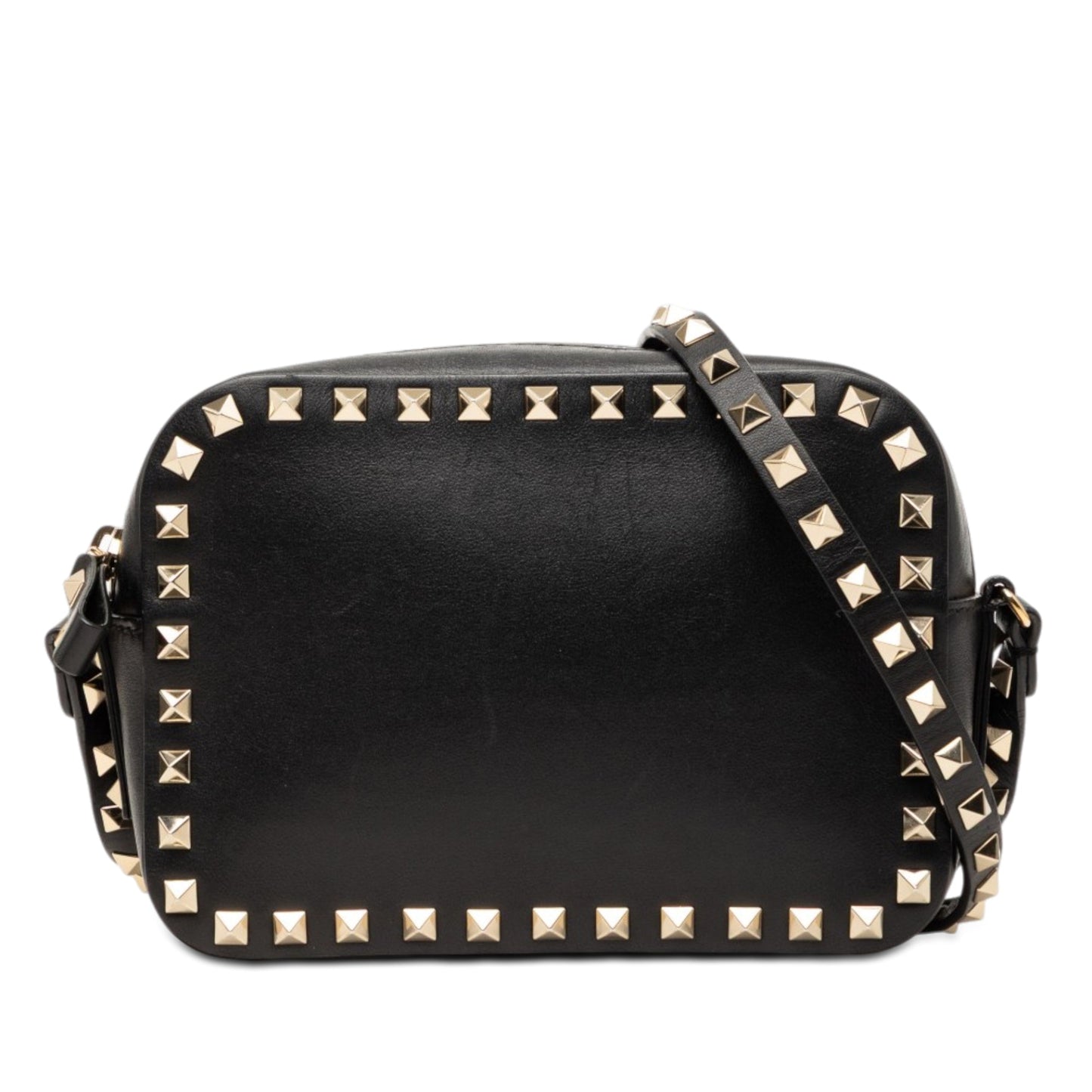 Valentino Leather Rockstud Camera Bag