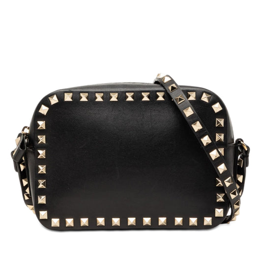 Valentino Leather Rockstud Camera Bag