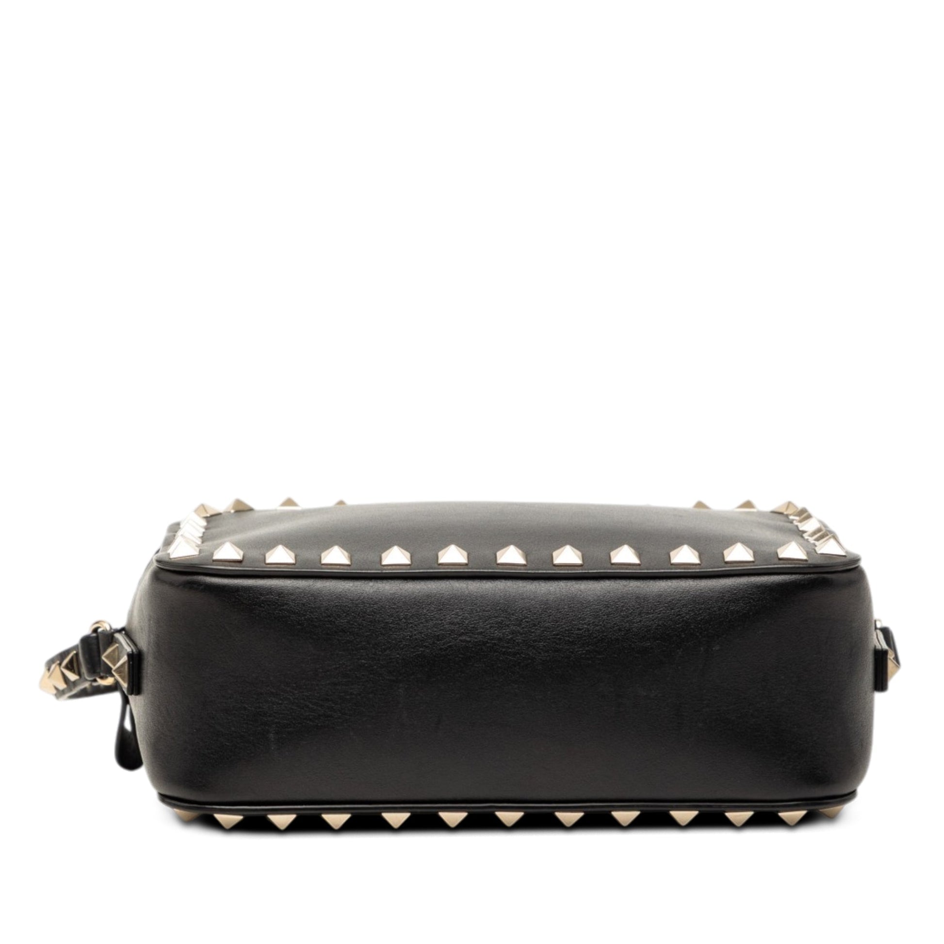 Valentino Leather Rockstud Camera Bag