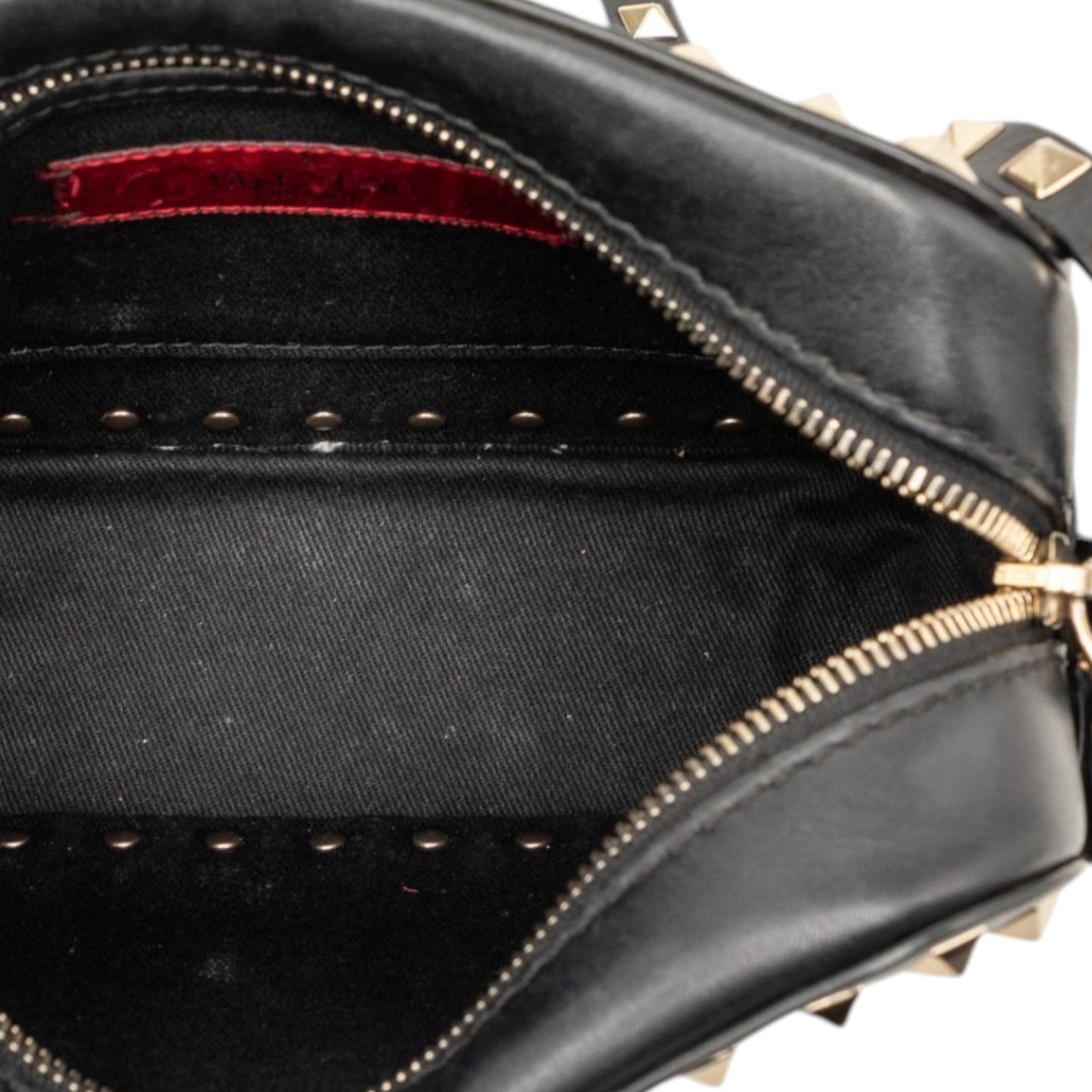 Valentino Leather Rockstud Camera Bag