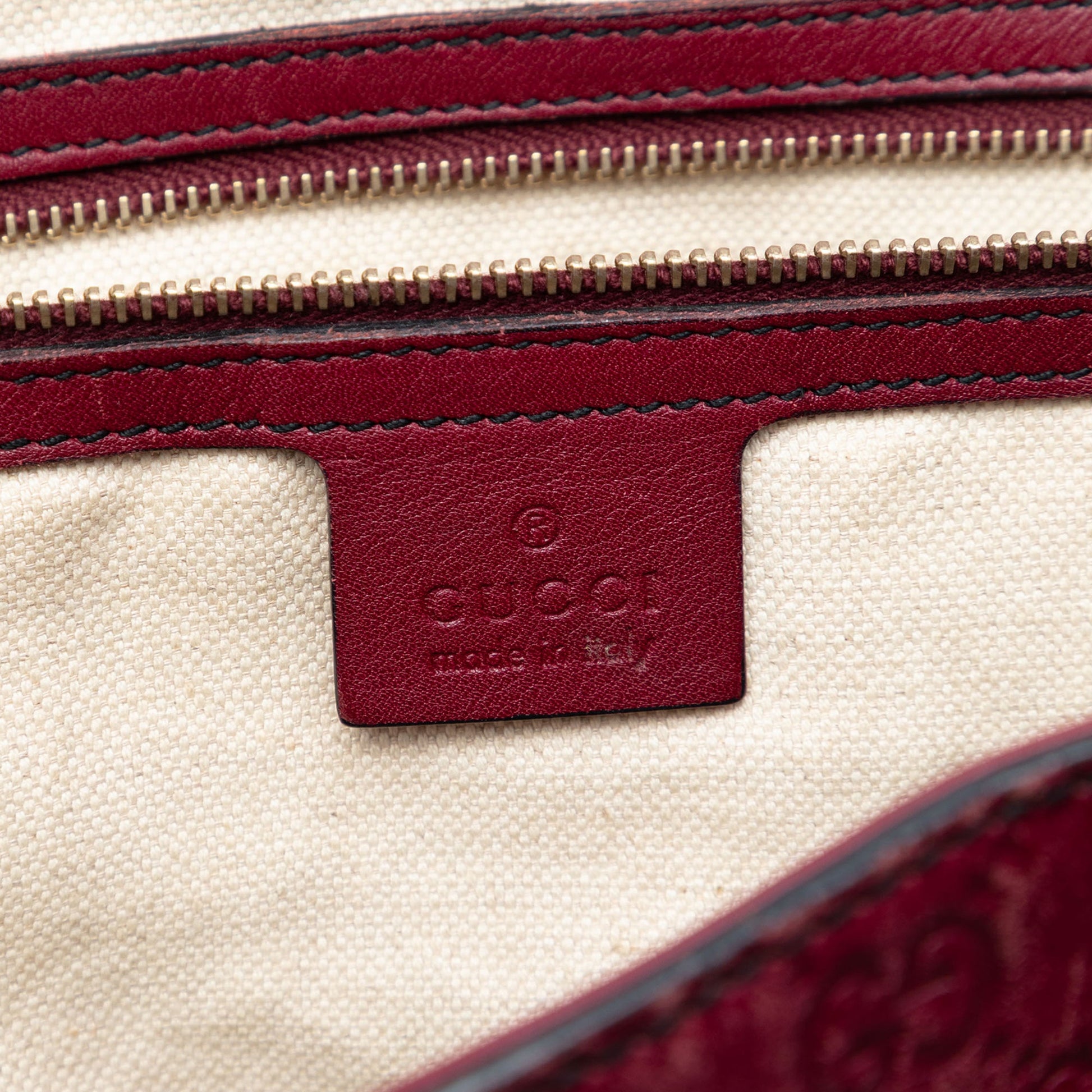 Large Guccissima Emily Chain Shoulder Bag