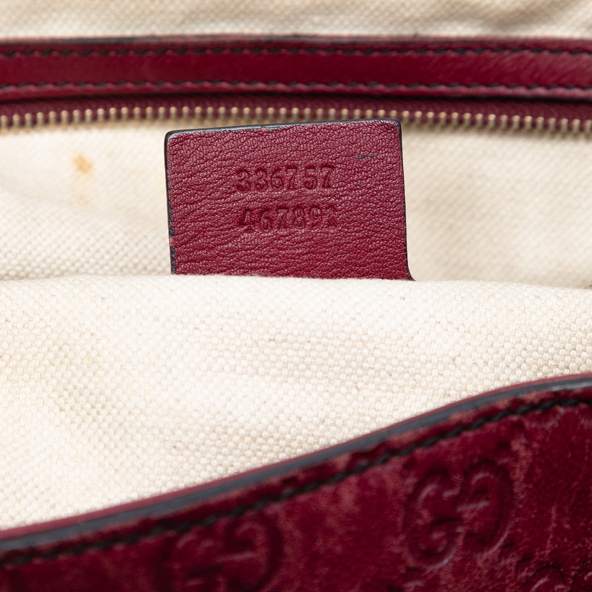 Large Guccissima Emily Chain Shoulder Bag