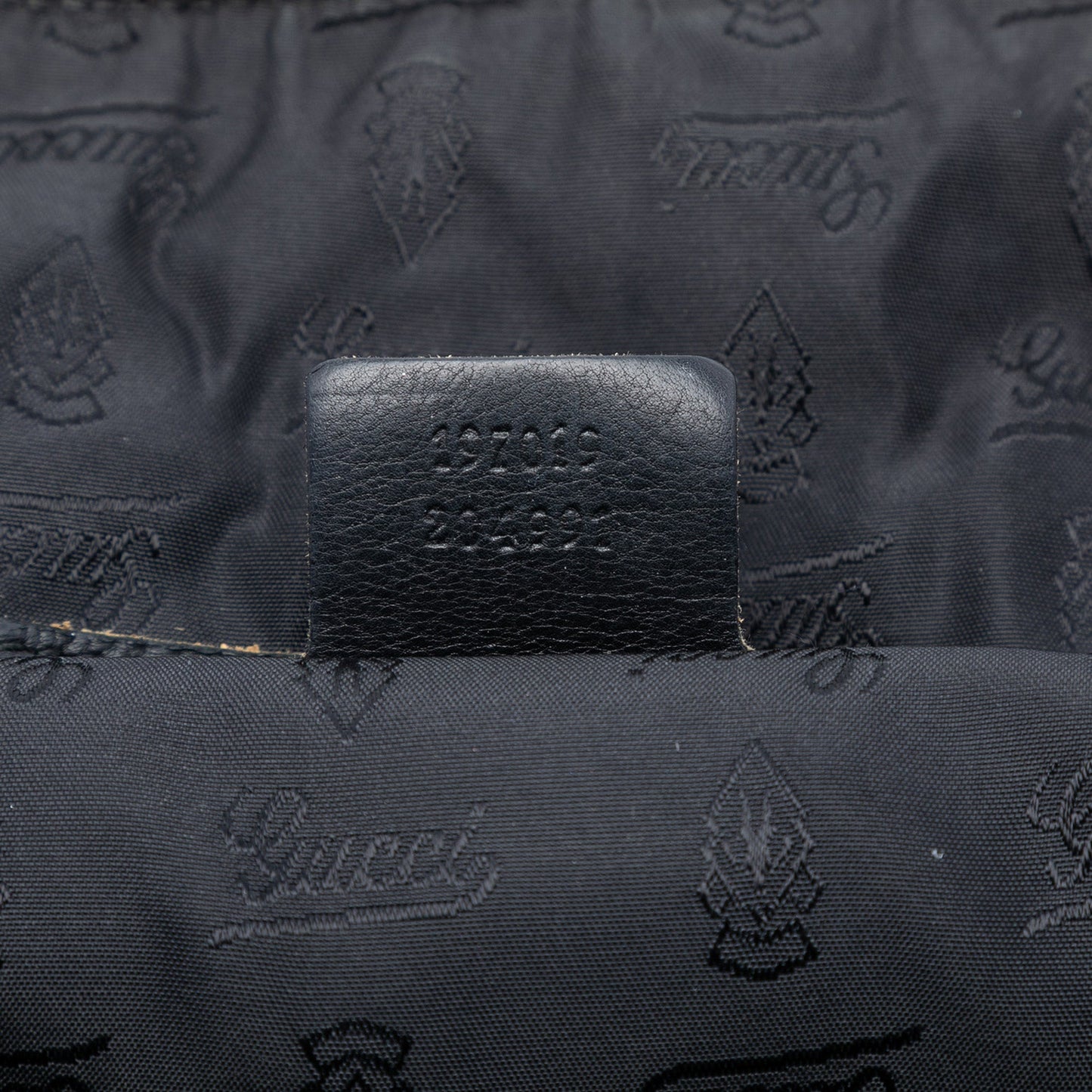 Gucci Large Patent Hysteria Satchel