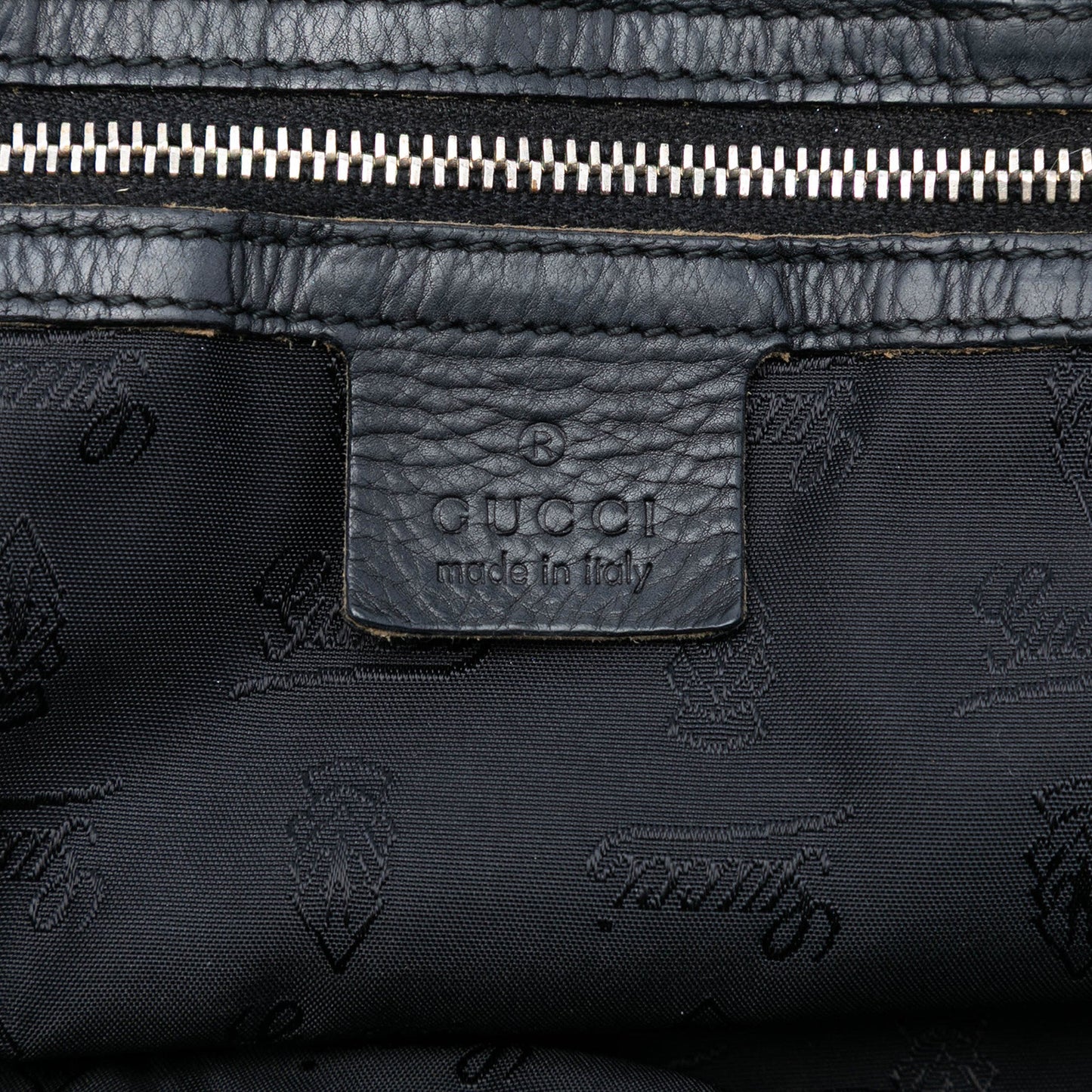 Gucci Large Patent Hysteria Satchel