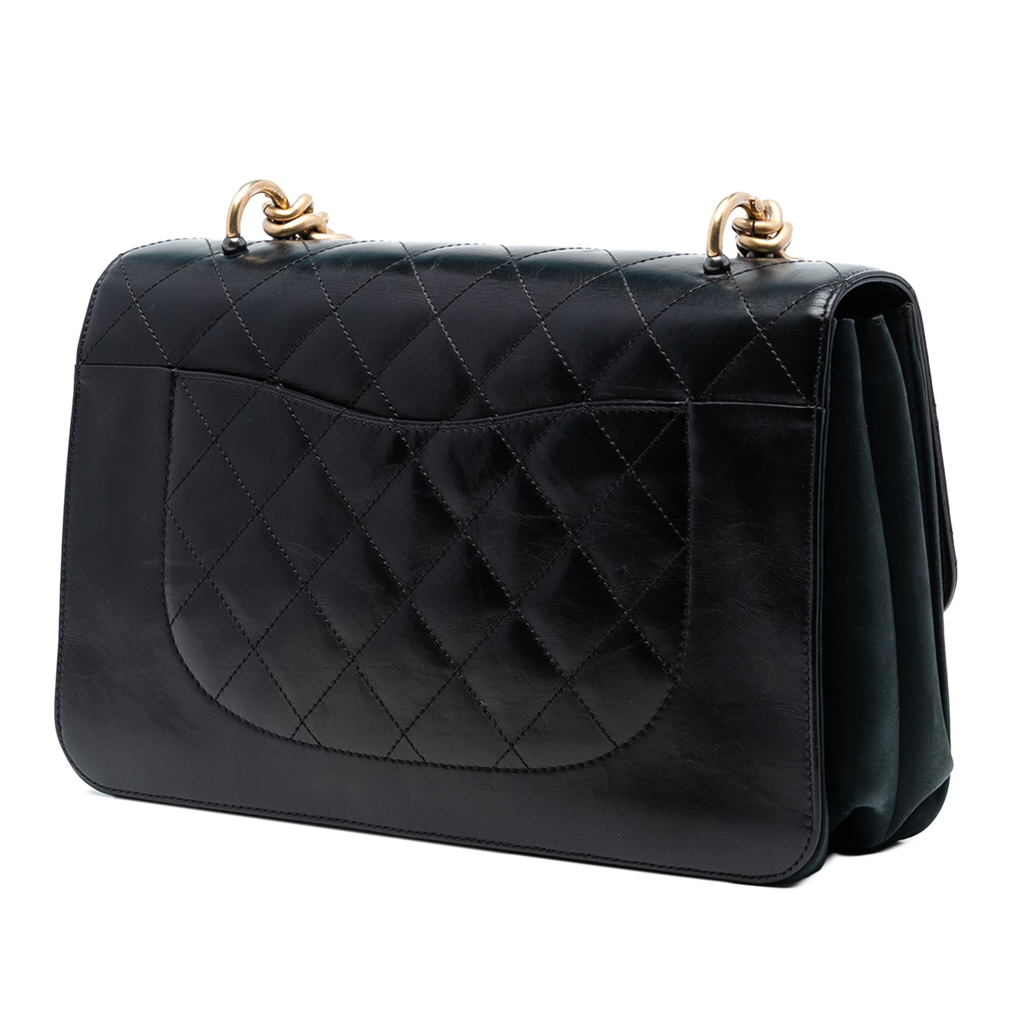 Chanel Paris Cosmopolite Aged Calfskin Straight Lined Flap